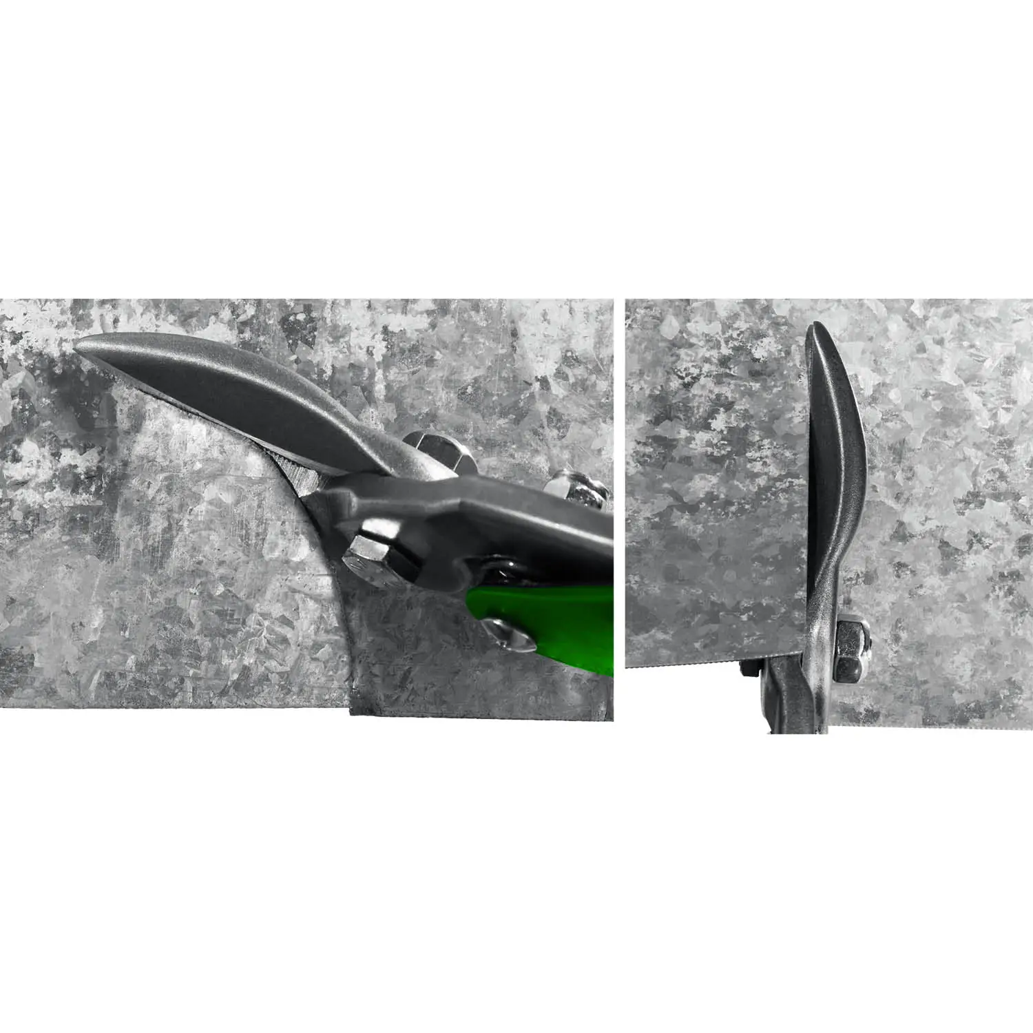 Левые усиленные ножницы по металлу с выносом KRAFTOOL Alligator, 250 мм (2328-OL)