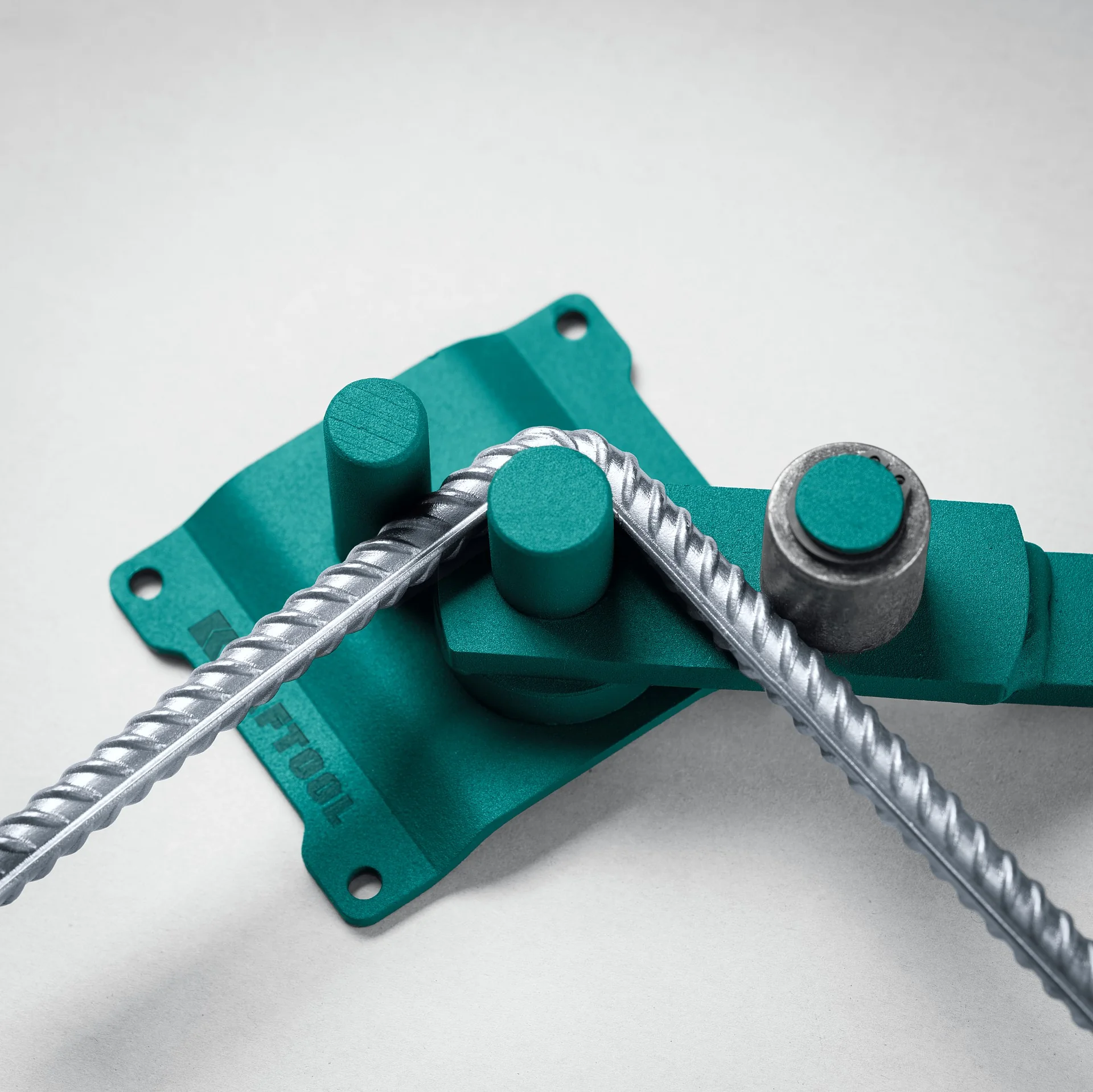 Станок для гибки арматуры KRAFTOOL 10 EB, плавный гиб, на подшипнике, ручной (23308)