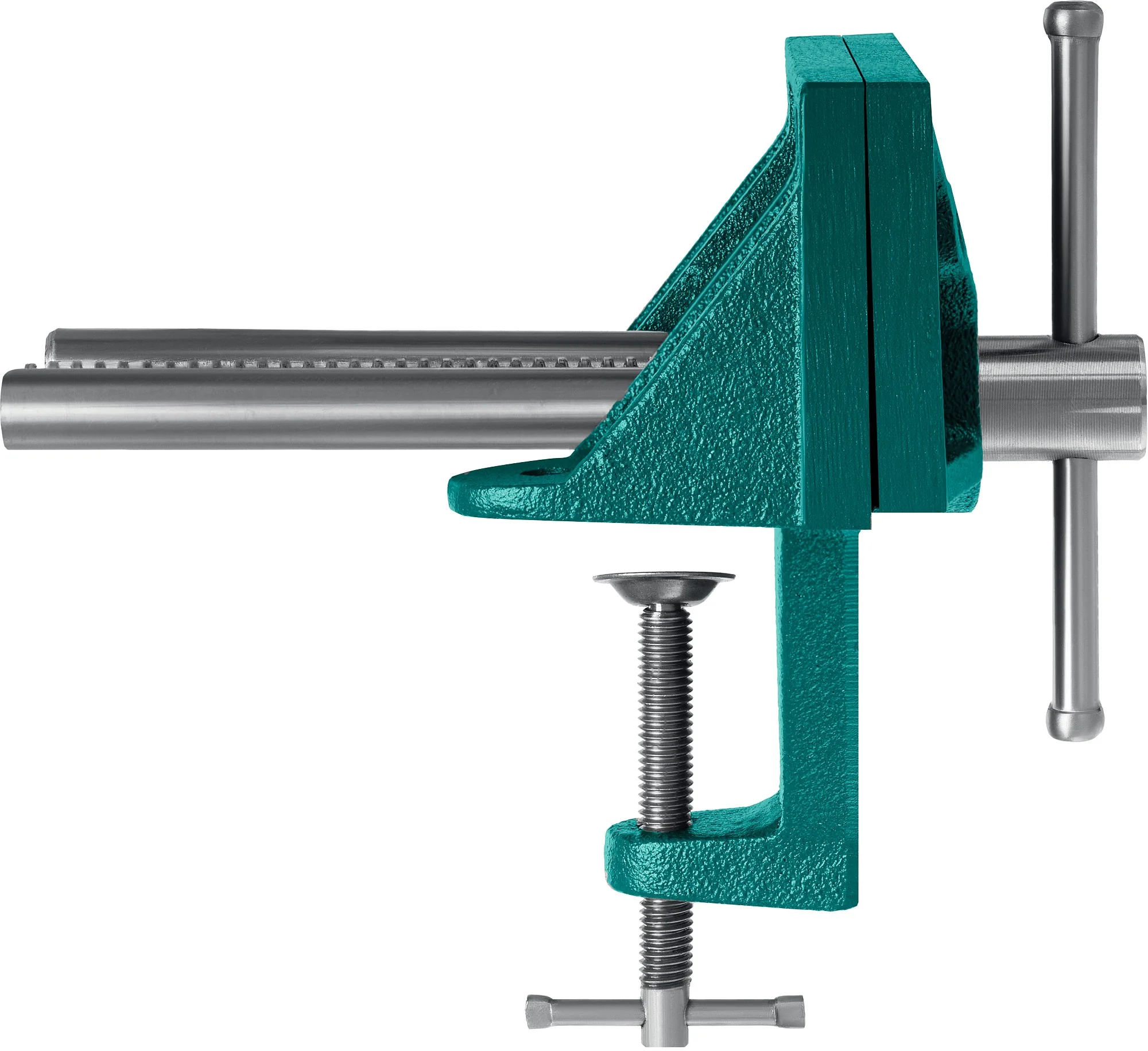 Столярные переносные тиски KRAFTOOL 155 мм, на струбцине (32720-155)