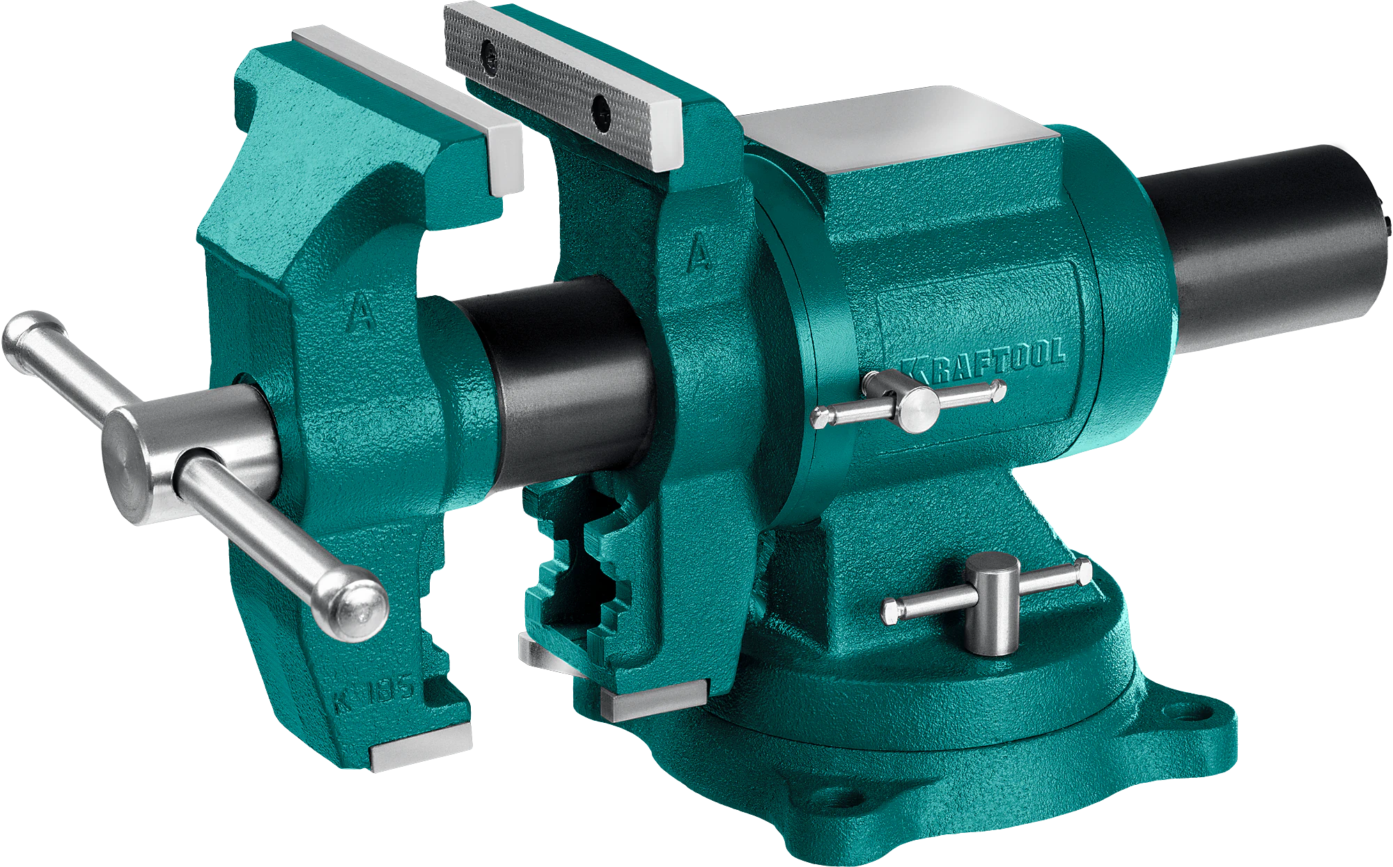 Чугунные слесарные тиски KRAFTOOL 3D Multi-Purpose, 125 мм (32706-125)