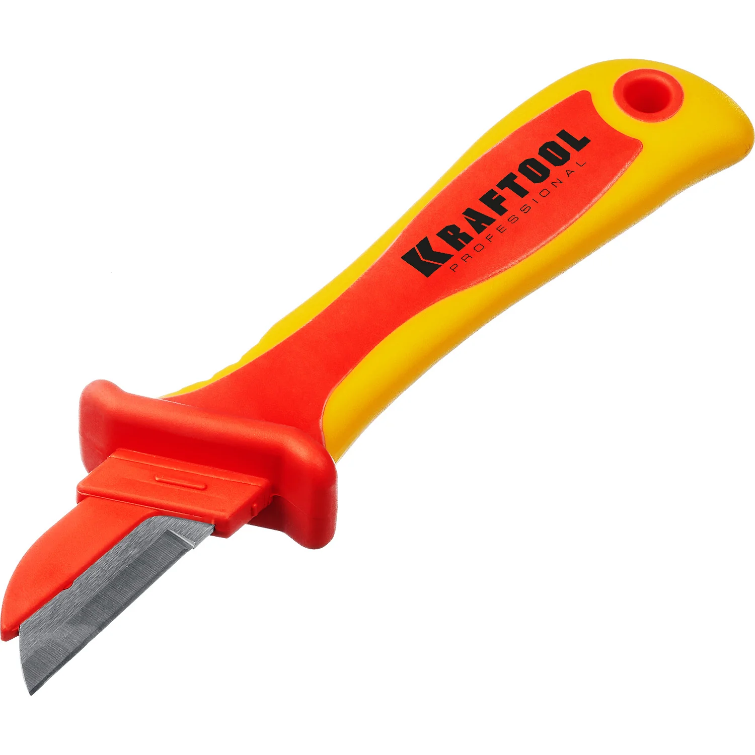 Нож электрика диэлектрический KRAFTOOL 1000 В, прямой (45401)