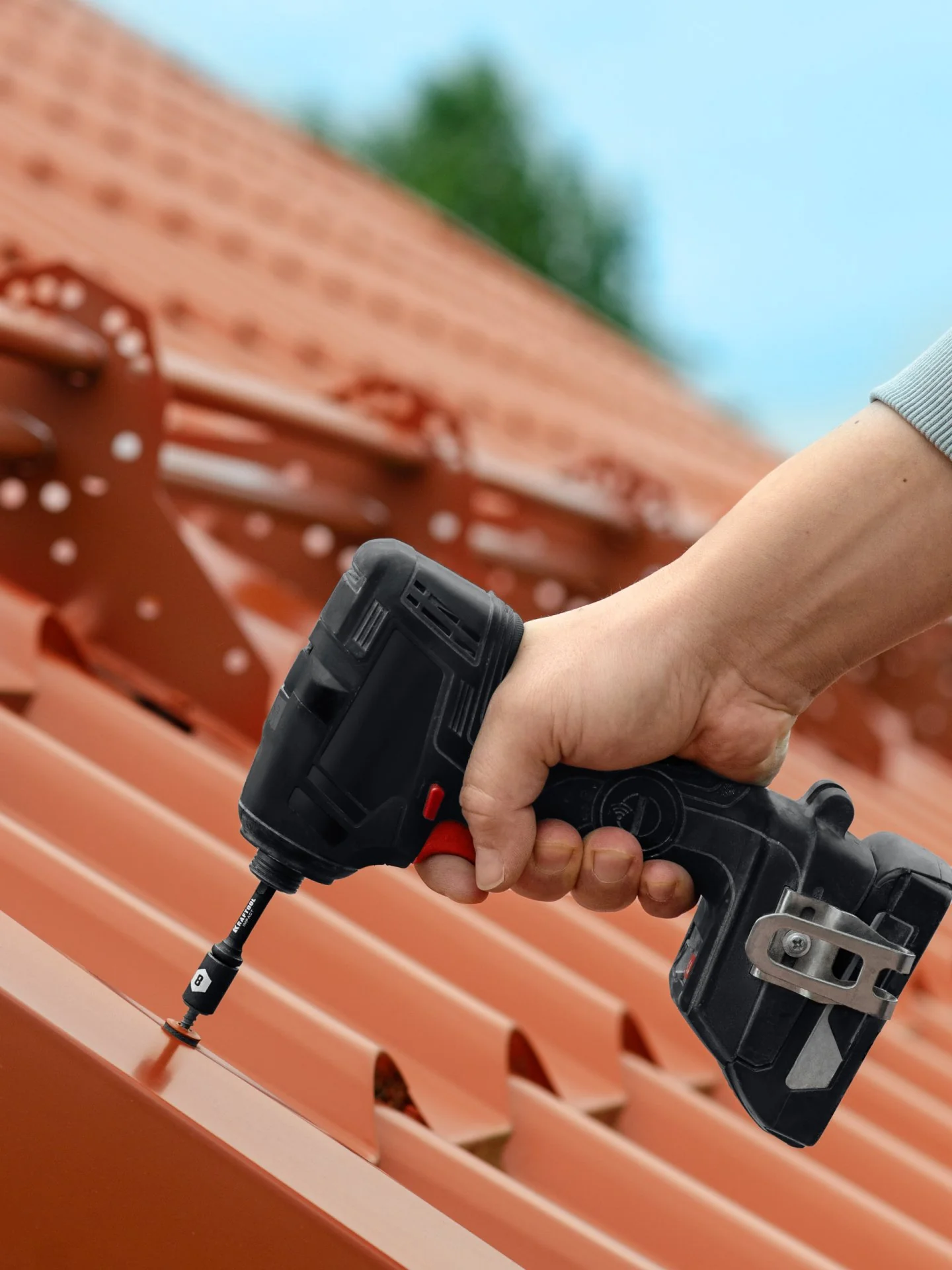 Бита с торцовой головкой KRAFTOOL CLEAN Nut driver, 8 мм (26371-08)