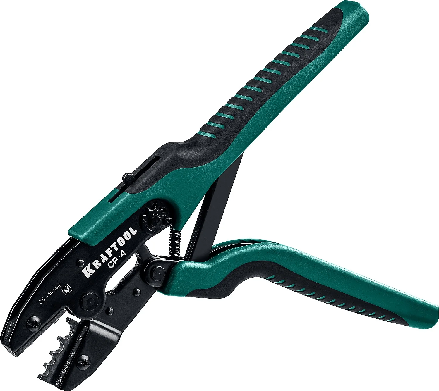 Пресс-клещи KRAFTOOL 0.5 - 10 мм2, для медных наконечников и гильз (45461-4)