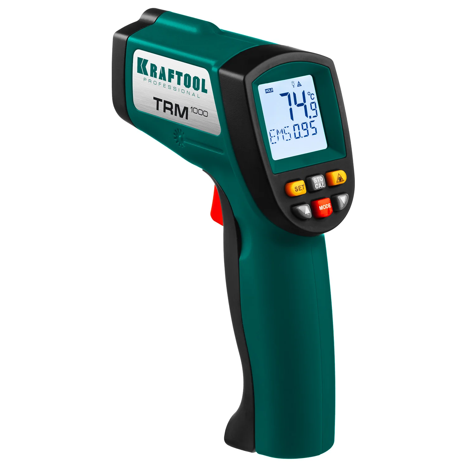 Пирометр инфракрасный KRAFTOOL -50° +950°С (45703-950)