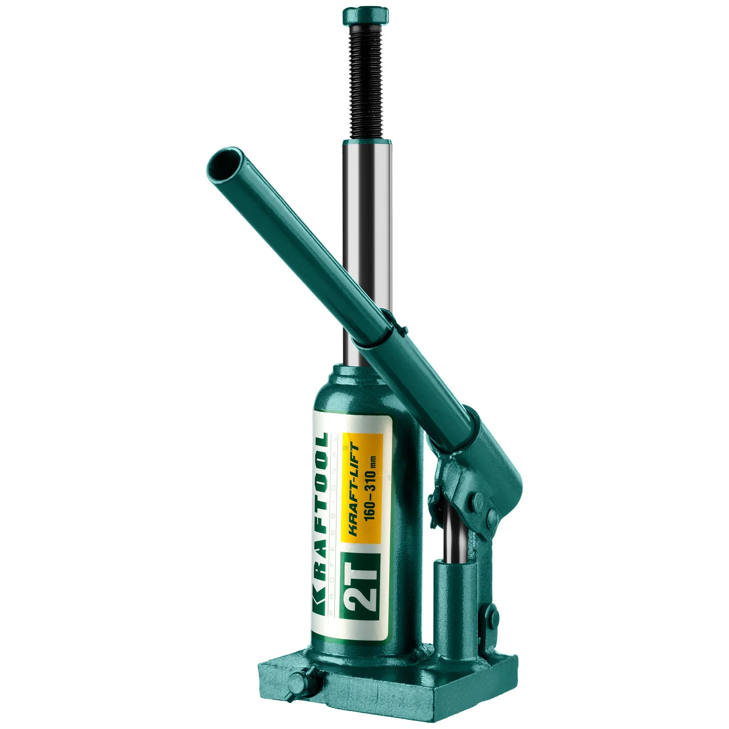 Домкрат гидравлический бутылочный KRAFTOOL 2 т, 158 - 308 мм (43462-2)