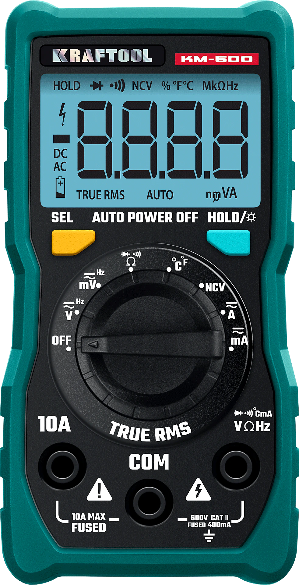 Мультиметр цифровой KRAFTOOL 500 (59856)