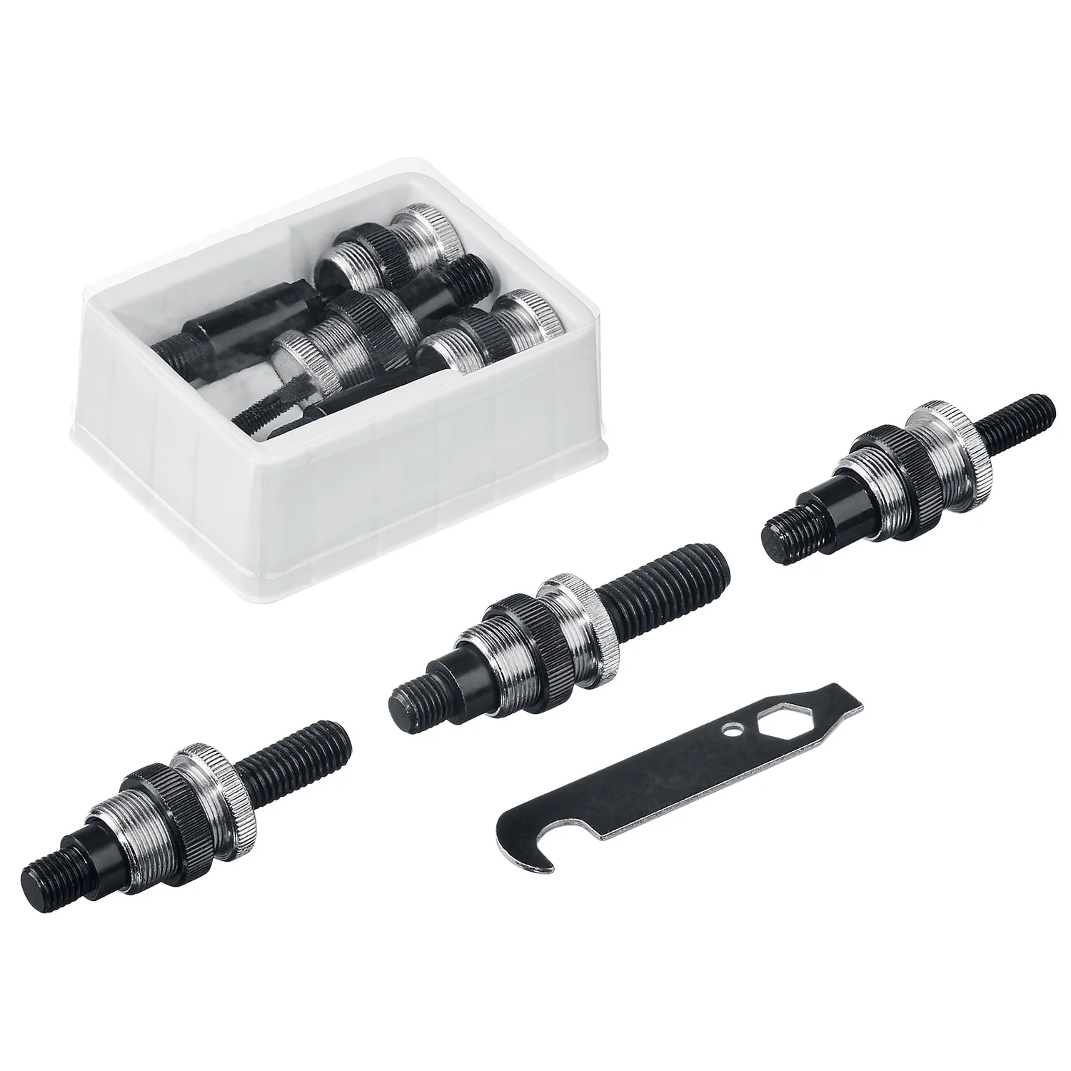 Заклепочник резьбовой двуручный KRAFTOOL М3 - М12, в кейсе (31183)