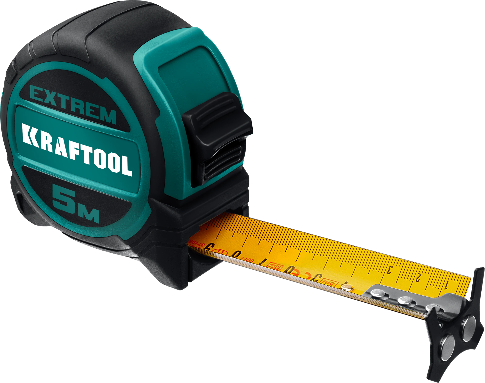 Рулетка KRAFTOOL 5 м х 32 мм, со сверх широким полотном (34127-5)