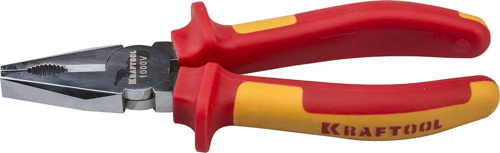 Плоскогубцы хромированные KRAFTOOL 180 мм (2202-1-18)