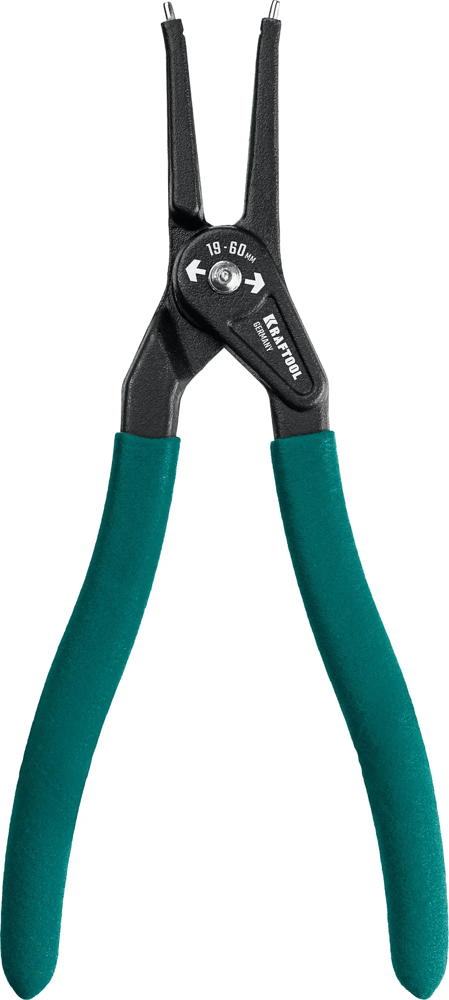 Съемник стопорных колец KRAFTOOL 180 мм, прямые губки, внешний (22812-3)