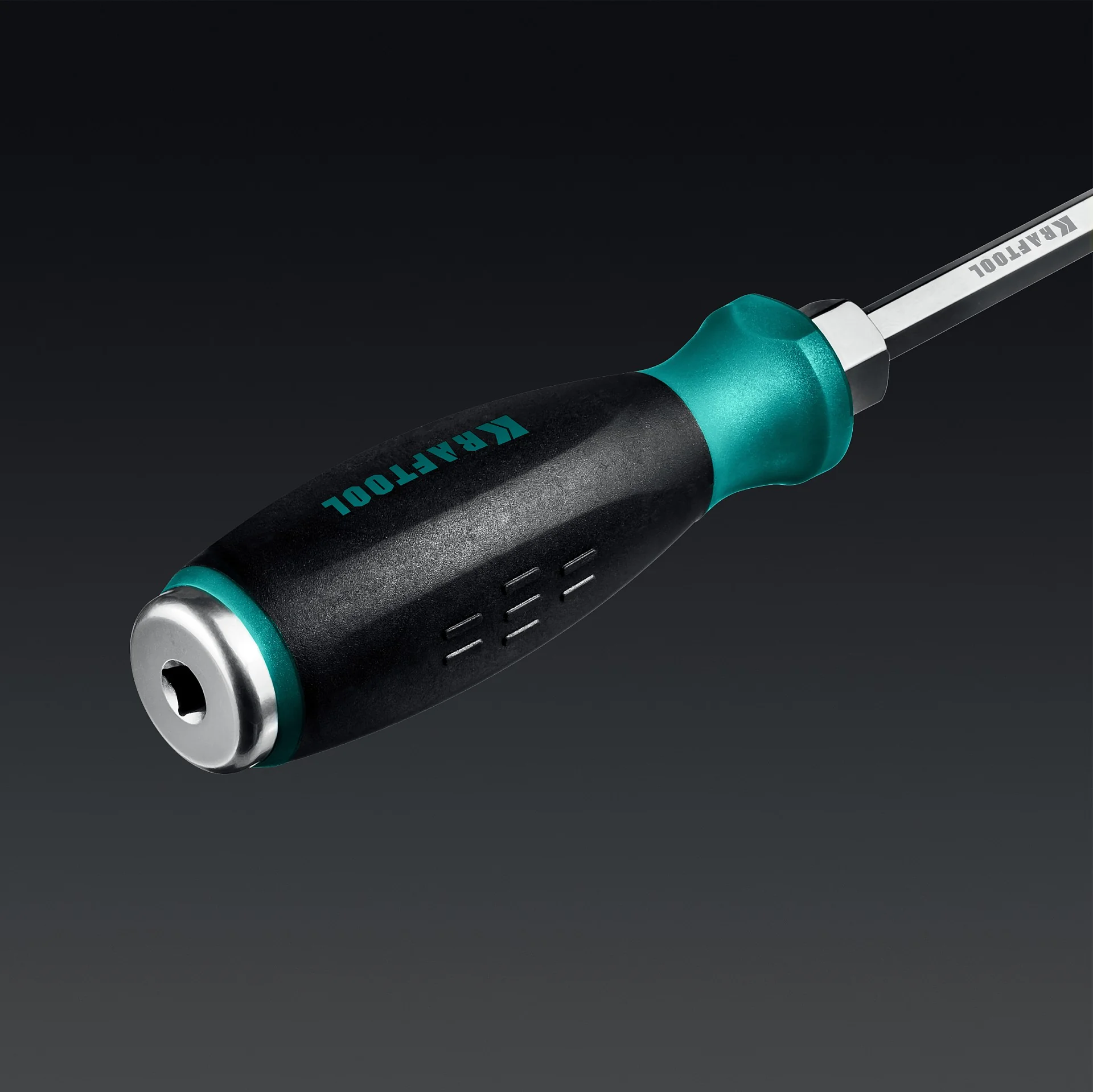 Набор ударных отверток KRAFTOOL IMPACT, 13 шт, сквозной стержень Cr-Mo (25035)