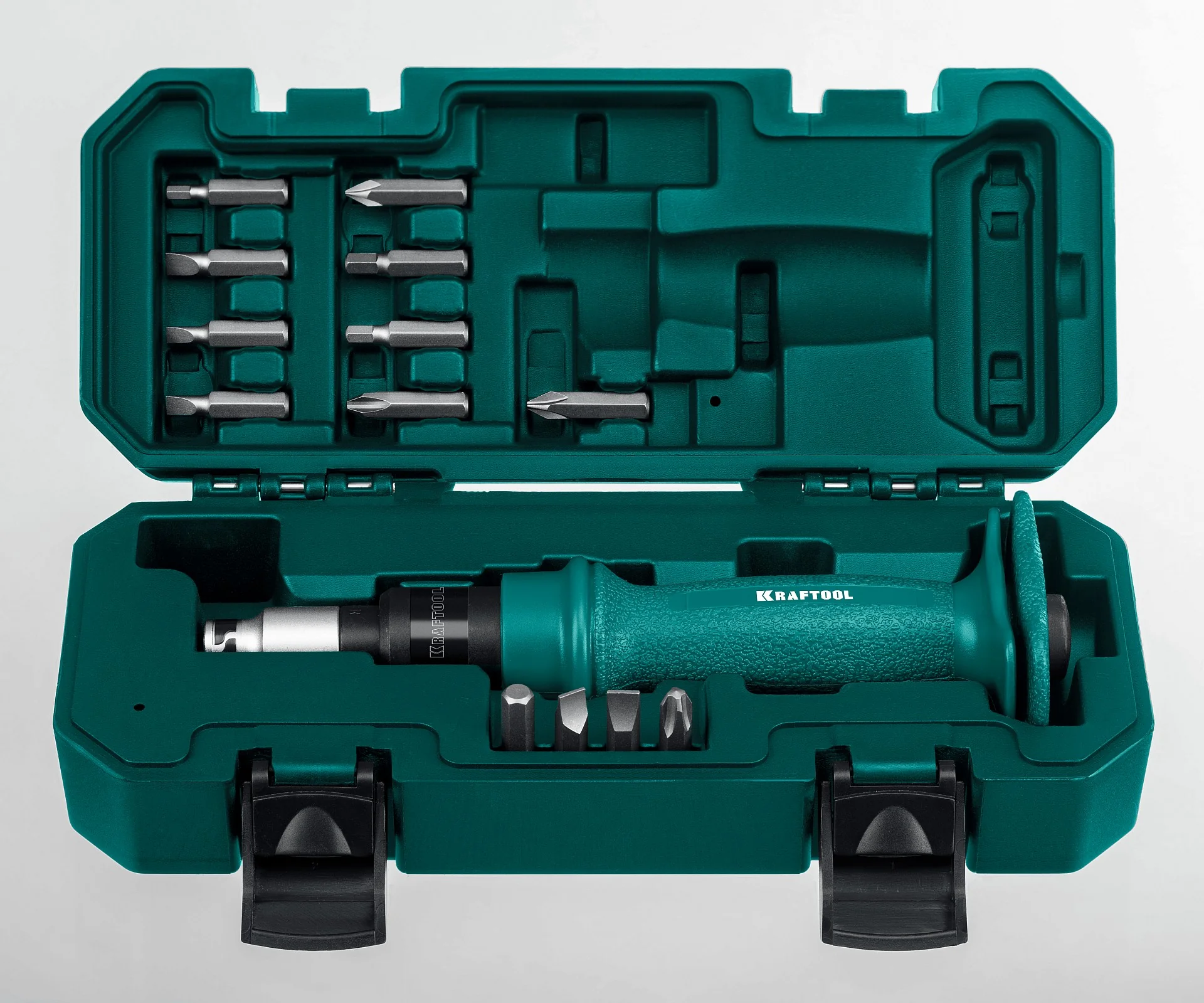 Ударно-поворотная отвертка KRAFTOOL ID-15, 15 предм. (25550-Н10)