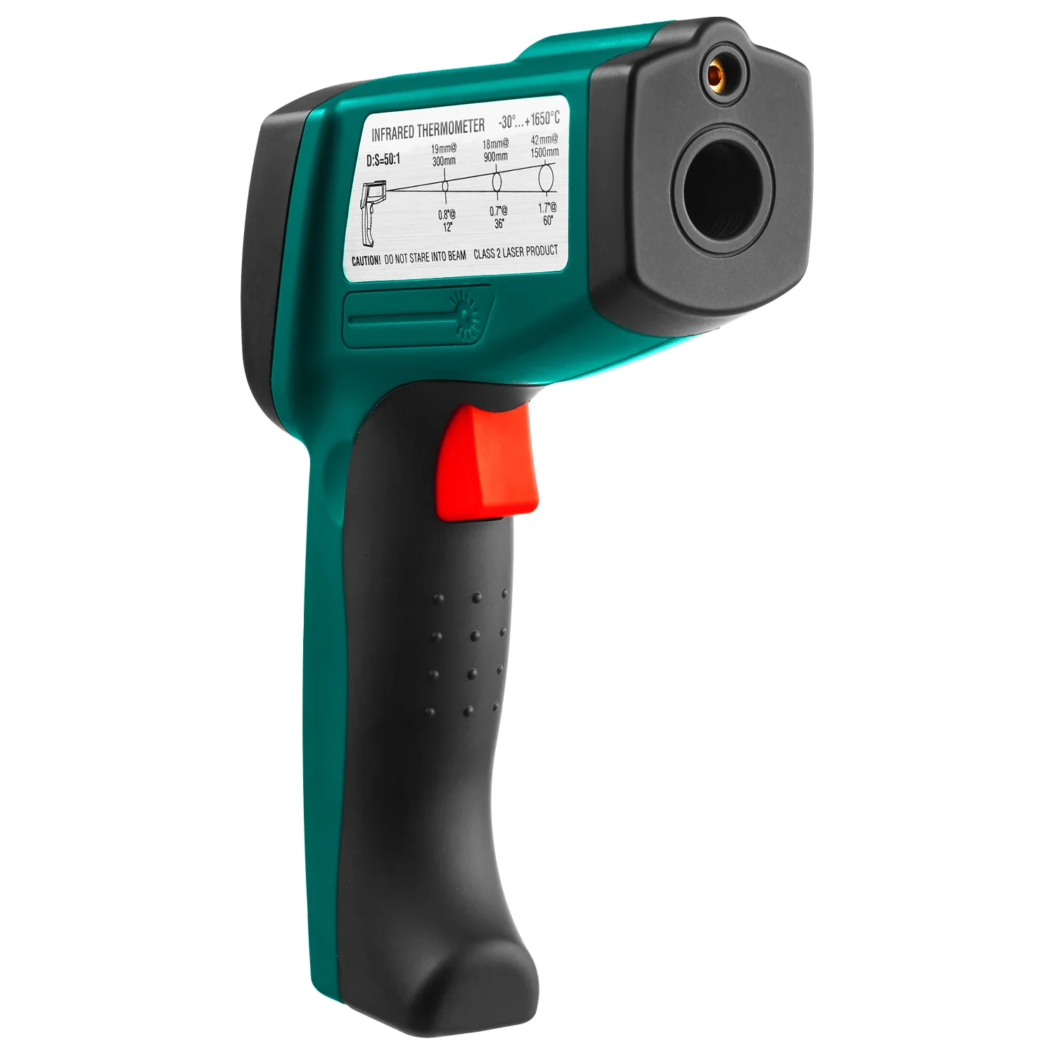 Пирометр инфракрасный KRAFTOOL -30° +1650°С (45701-1650)