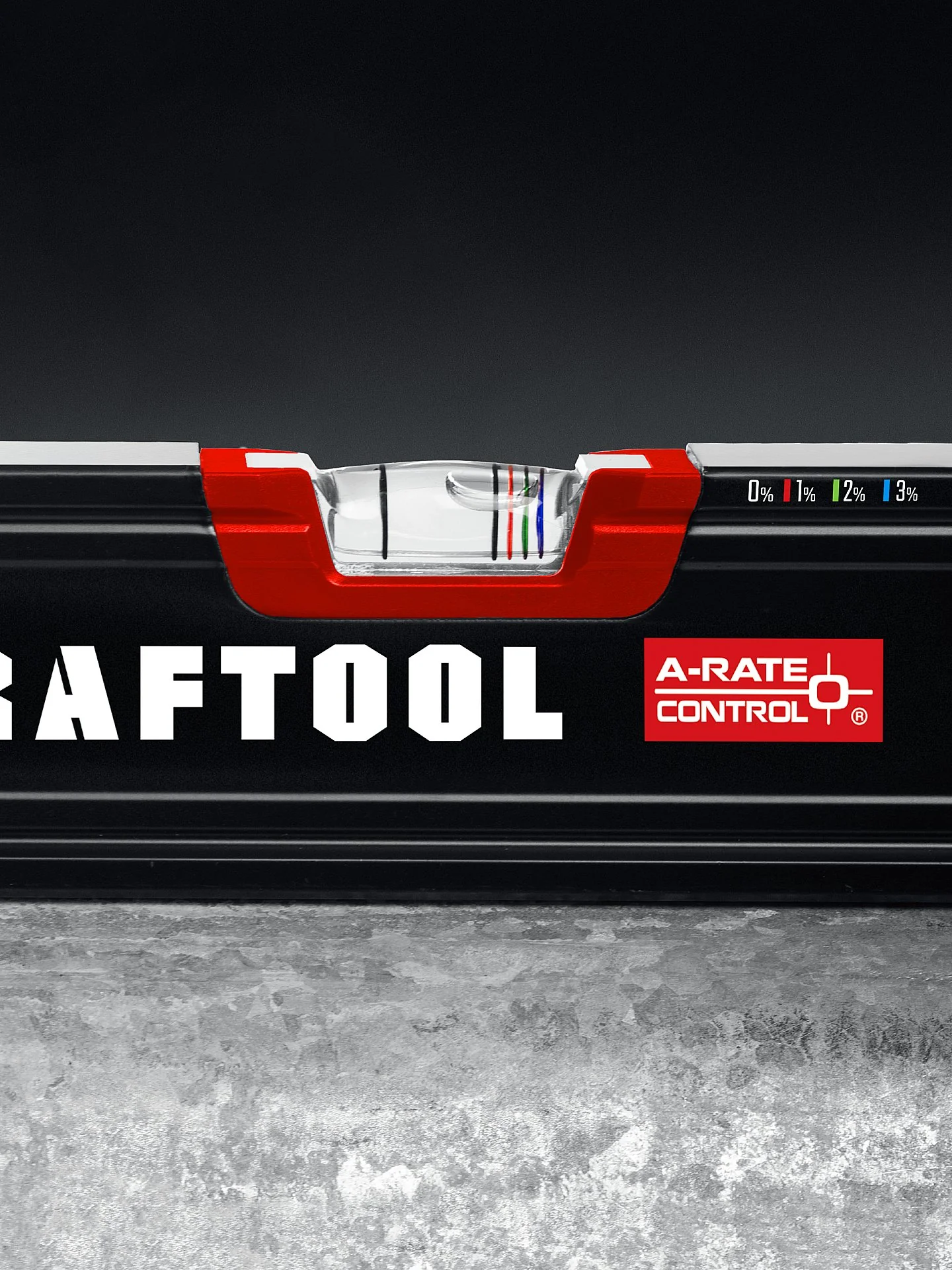 Уровень сверхпрочный KRAFTOOL 400 мм, точность 0.3 мм/м, с инновационным зеркальным глазком (34986-40)