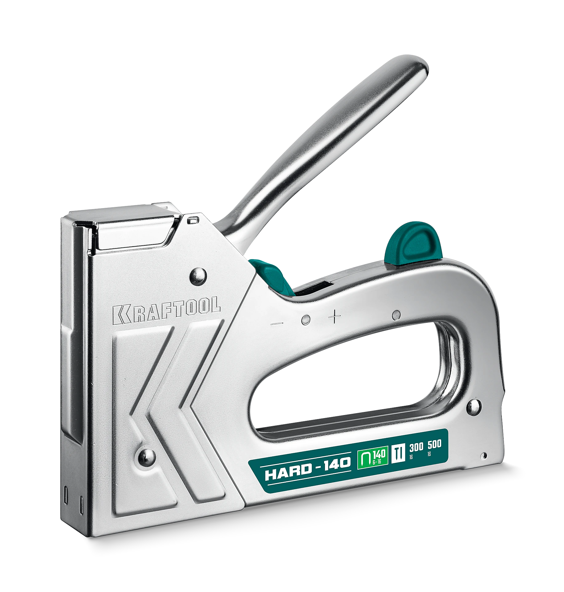 Степлер KRAFTOOL EXTREM 140, тип 140 (G/11/57) 20GA (6 - 16 мм)/300/500, стальной рессорный (3185)