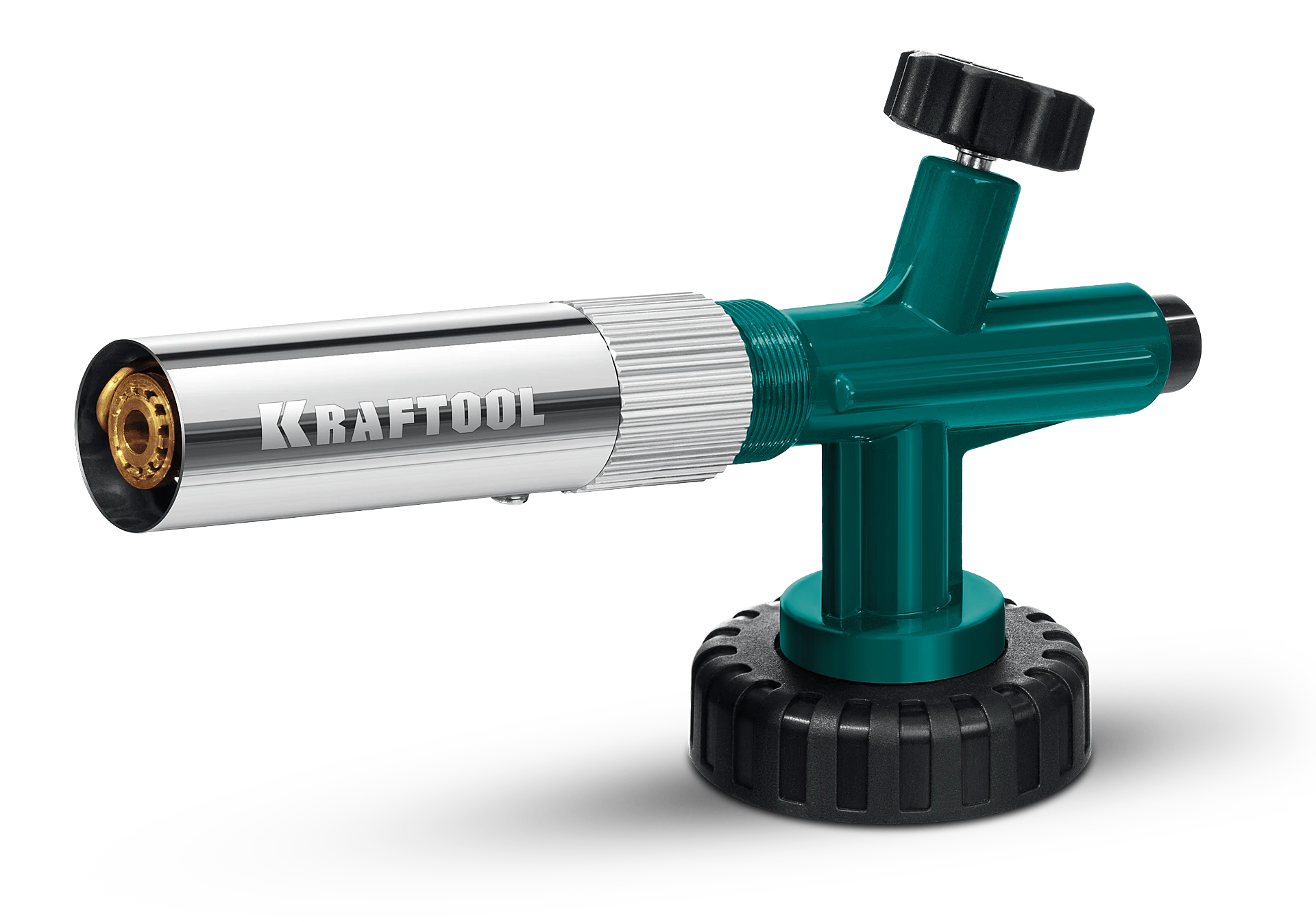 Горелка газовая цельнометаллическая KRAFTOOL с пьезоподжигом, на баллон (55514)