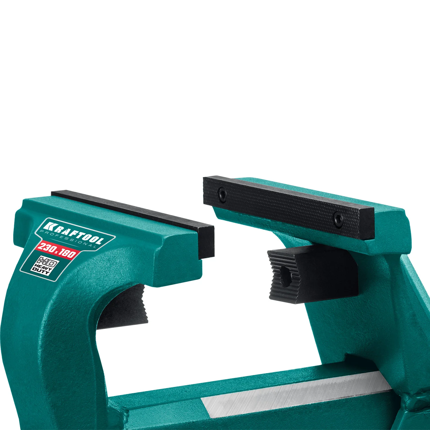 Кованые стальные тиски KRAFTOOL FORGE--180/230, с регулировкой компенсации люфта (32700-230)