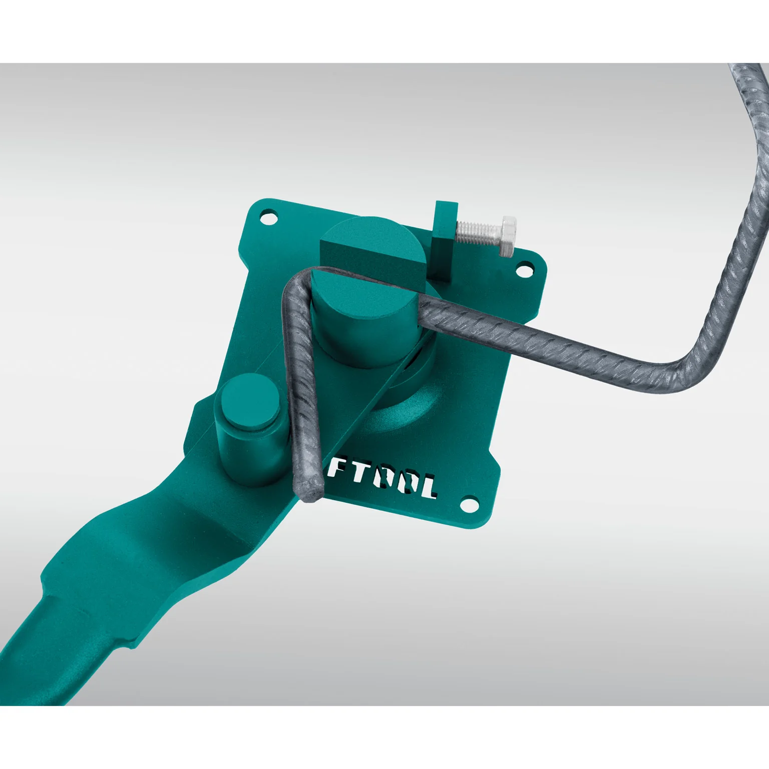 Станок для гибки арматуры KRAFTOOL 12 E, острый гиб, на подшипнике, ручной (23303)