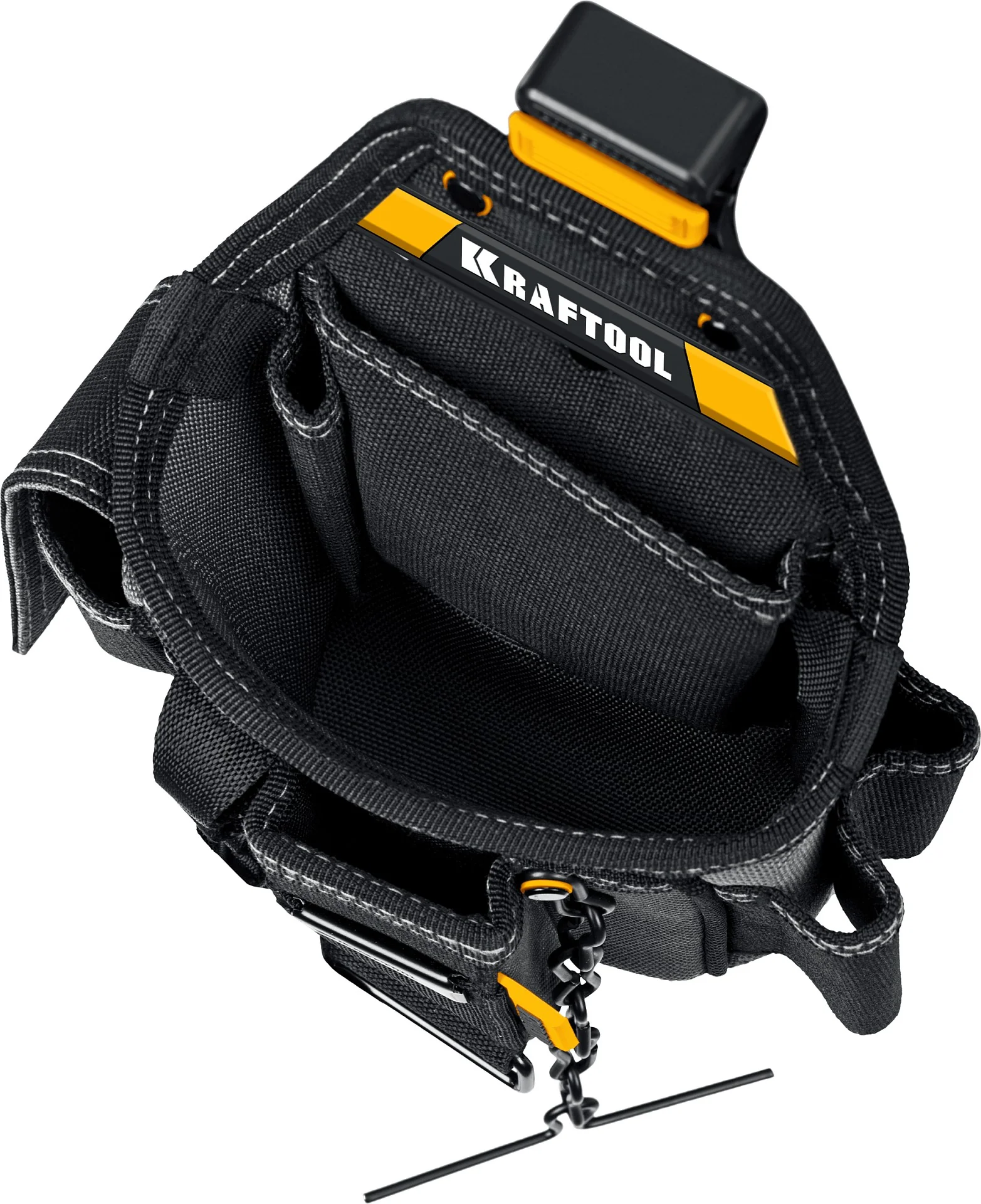 Поясная сумка KRAFTOOL KP-13E, с быстросъёмным креплением FastClip, 280 х 200 мм (38772) Поясная сумка KRAFTOOL KP-13E, с быстросъёмным креплением FastClip, 280 х 200 мм (38772)