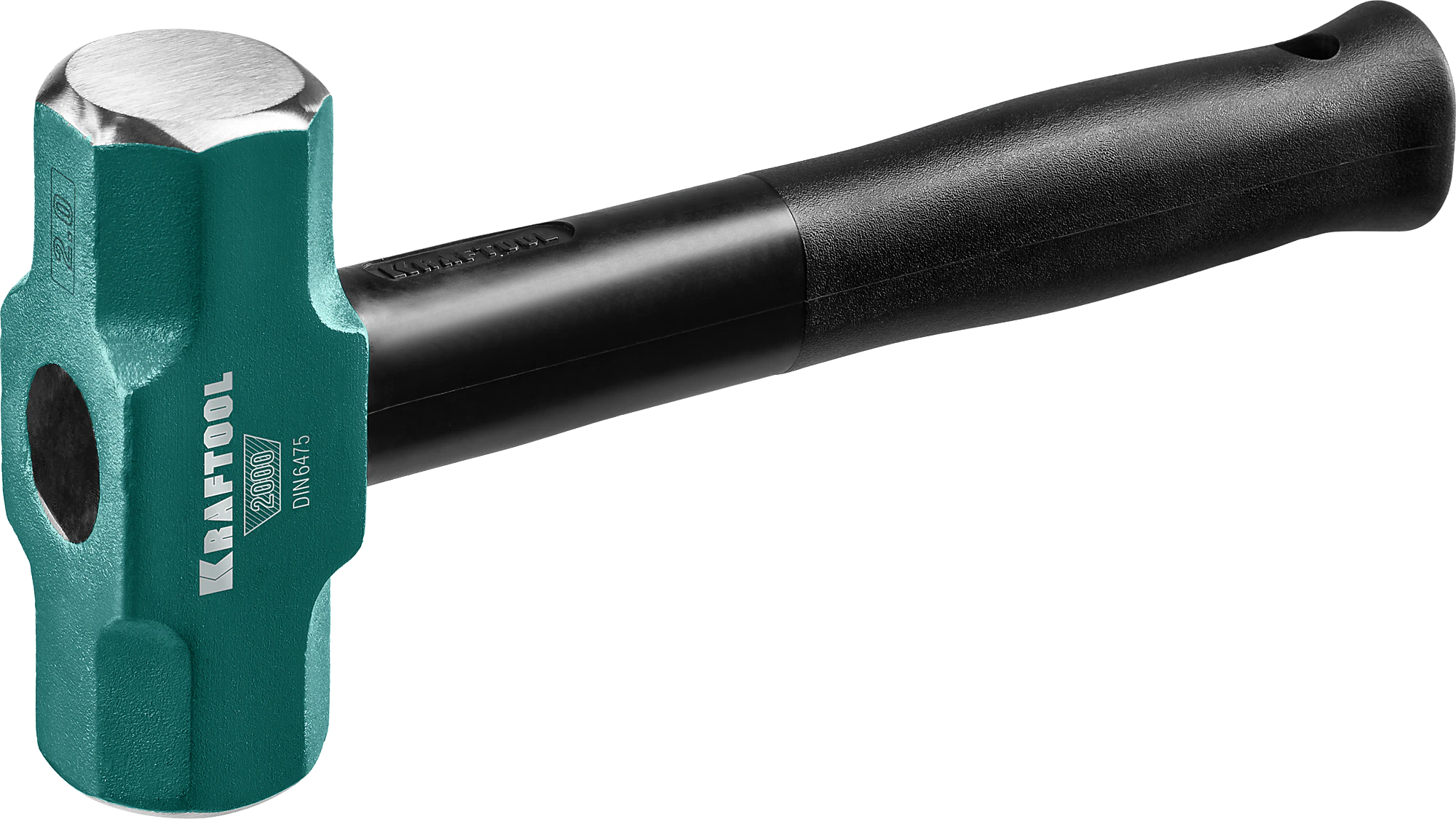 Кувалда со стальной удлинённой обрезиненной рукояткой KRAFTOOL Steel FORCE, 4 кг (2009-4)