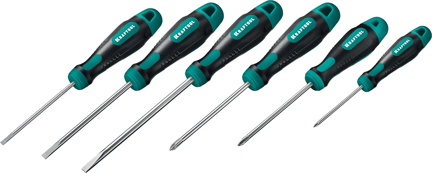 Набор отверток KRAFTOOL Х-Drive-6, 6 шт (250081-H6)