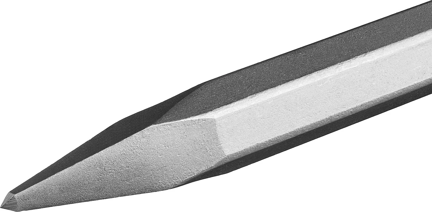 Пикообразное зубило KRAFTOOL 29341-00-400 ALLIGATOR, 400 мм, HEX 28