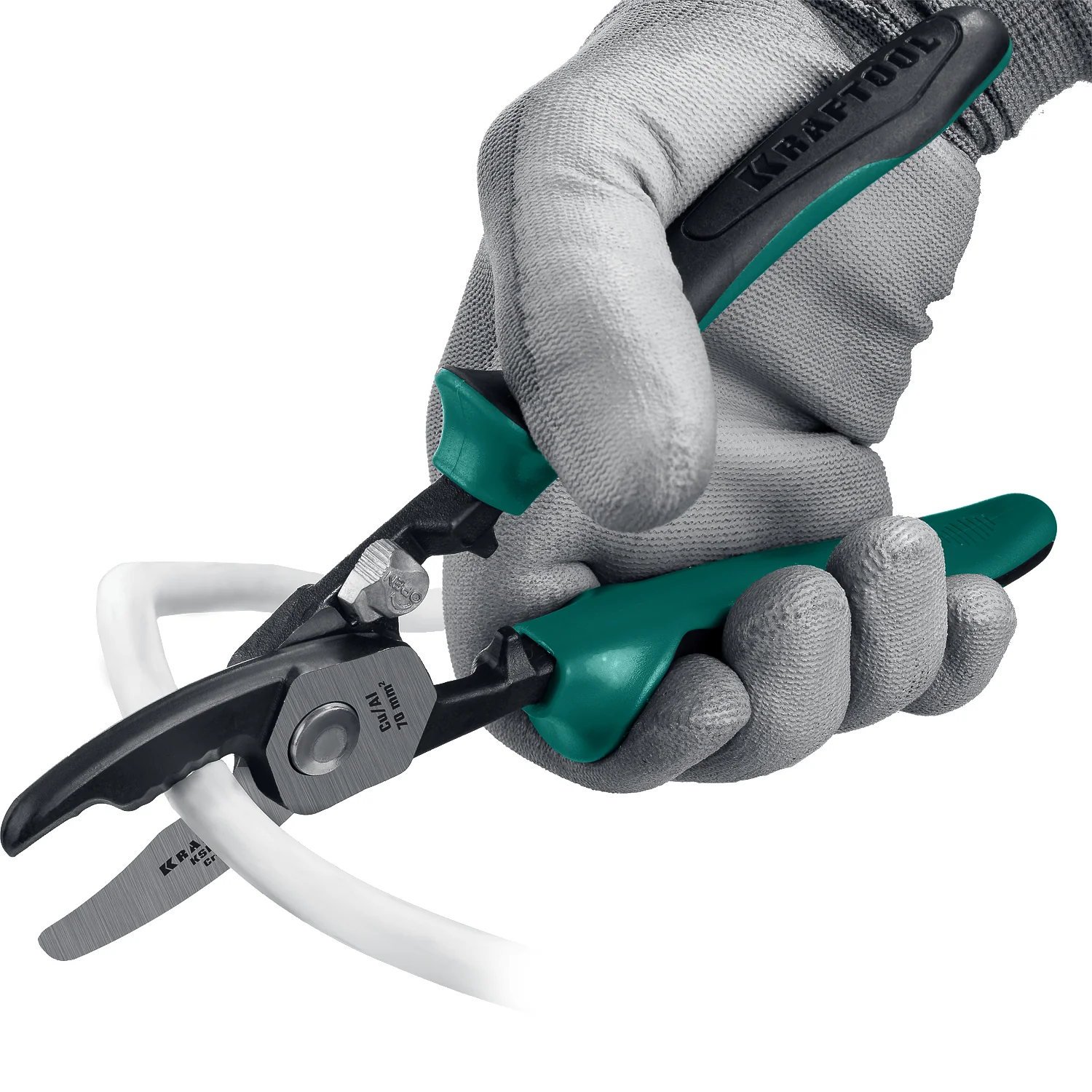 Кабелерез KRAFTOOL d 20мм, 200мм, с двойными режущими кромками (23332-20)