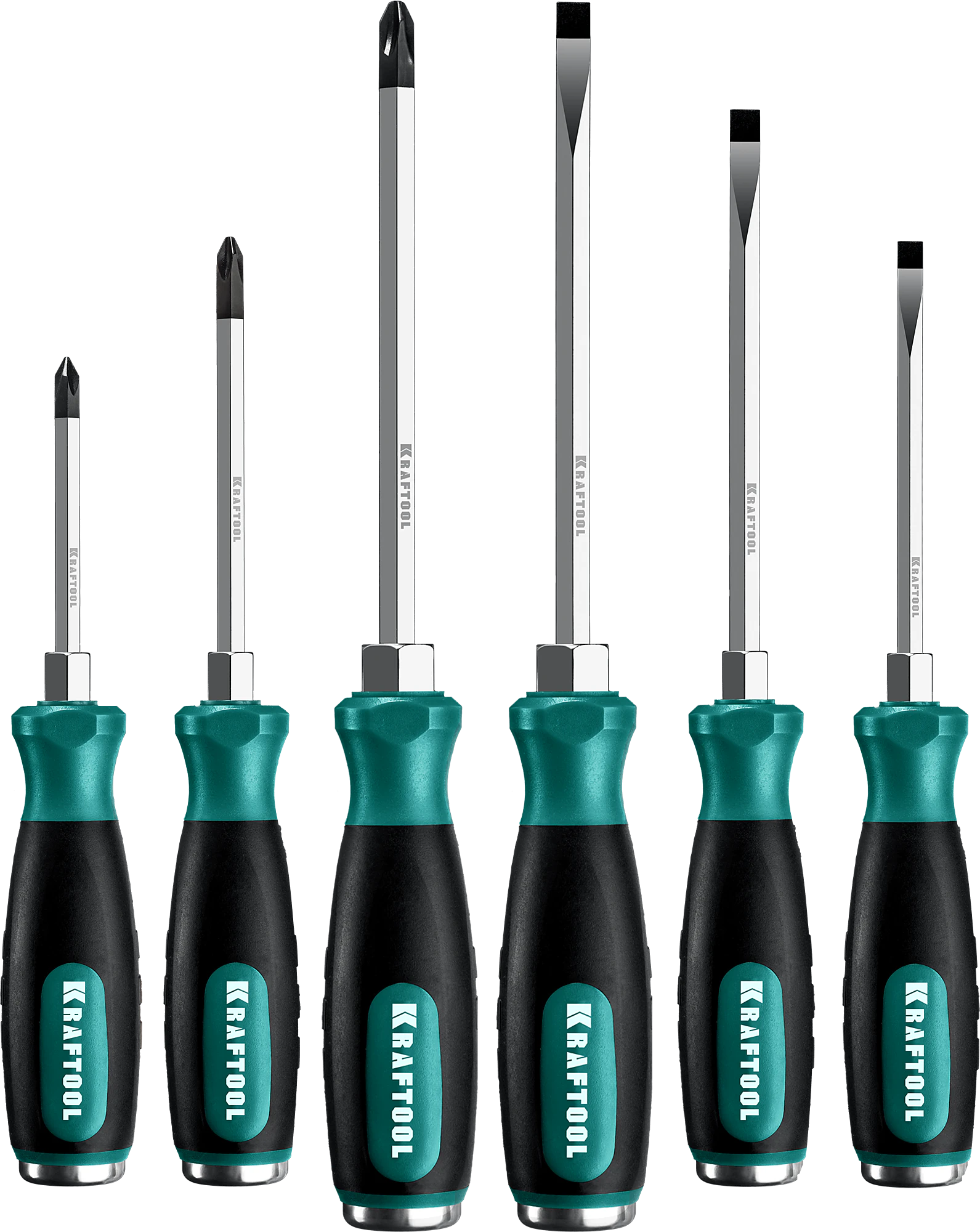 Набор ударных отверток KRAFTOOL Impact, 6 шт (25025)