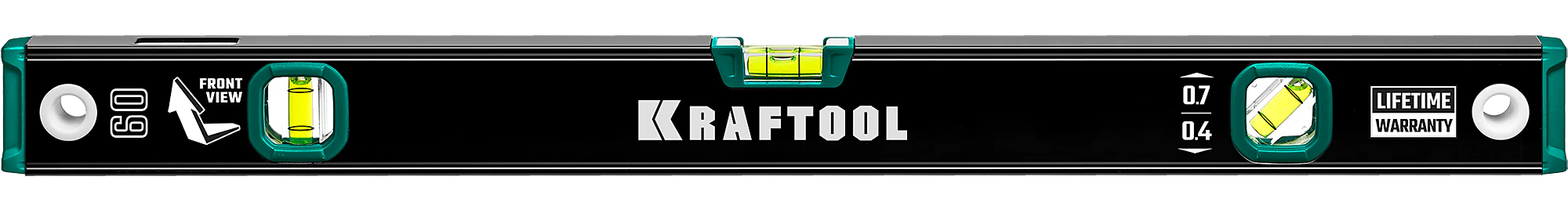 Уровень KRAFTOOL 2000 мм, с зеркальным глазком (34781-200)