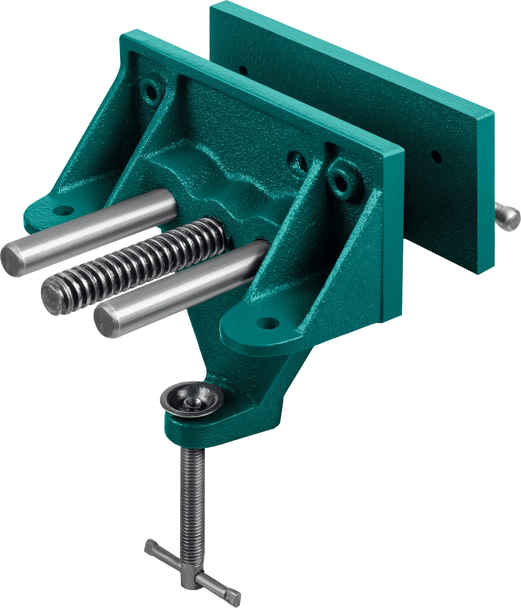 Столярные переносные тиски KRAFTOOL 155 мм, на струбцине (32720-155)