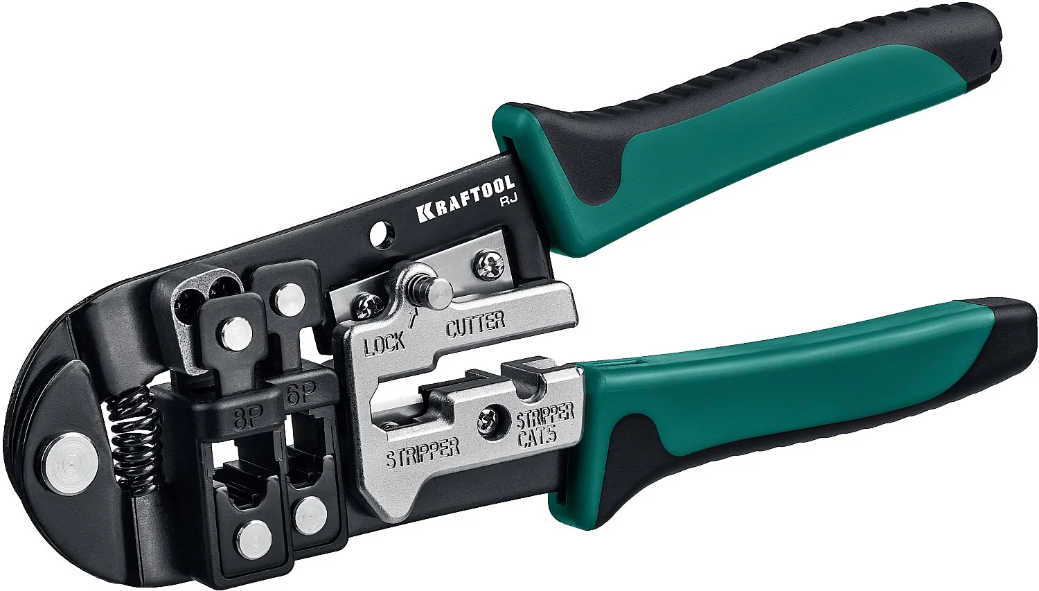 Кримпер универсальный KRAFTOOL (RJ45, RJ11,RJ12) (22699)