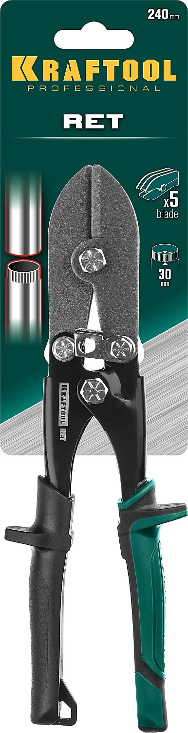 Клещи для гофрирования KRAFTOOL RET, 240 мм (23276)