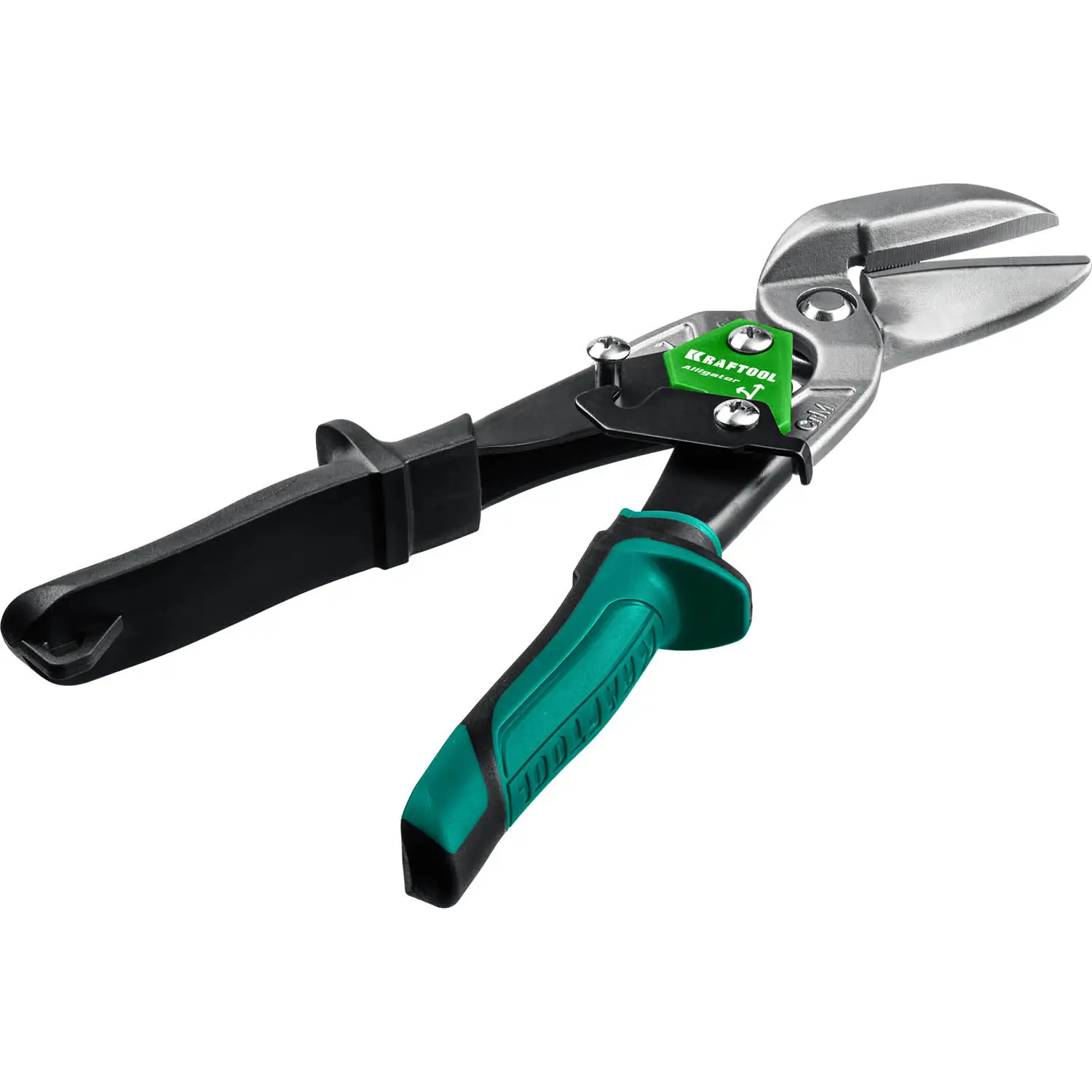 Левые усиленные ножницы по металлу с выносом KRAFTOOL Alligator, 250 мм (2328-OL)