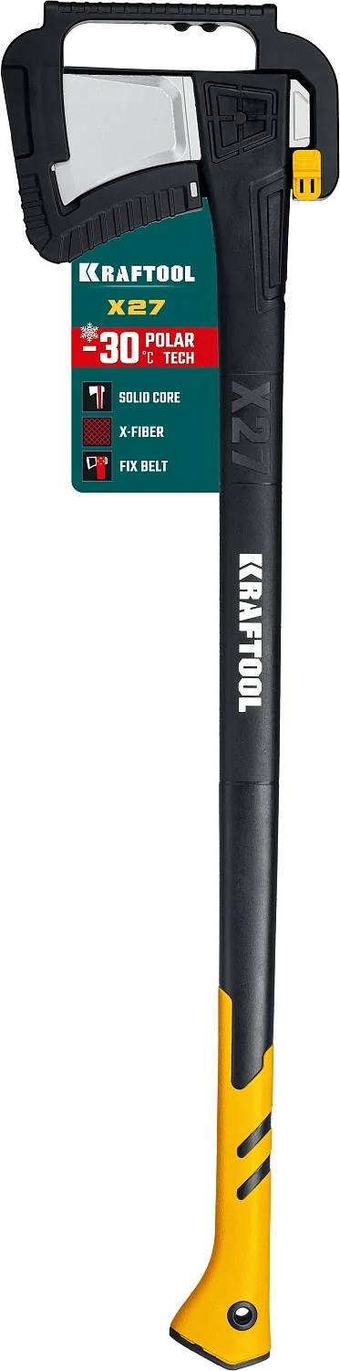 Топор-колун KRAFTOOL X27, 1750/2800 г, 920 мм, в чехле (20660-27)