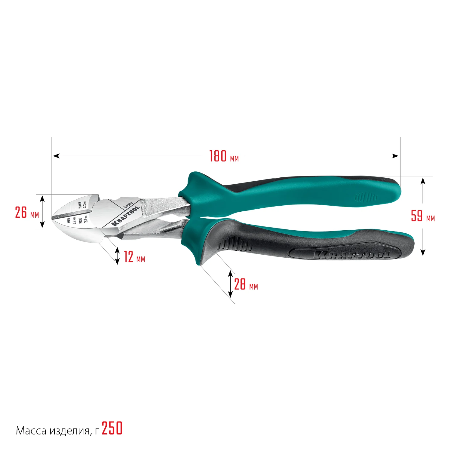 Бокорезы KRAFTOOL KraftMax, 180 мм (22011-5-18)