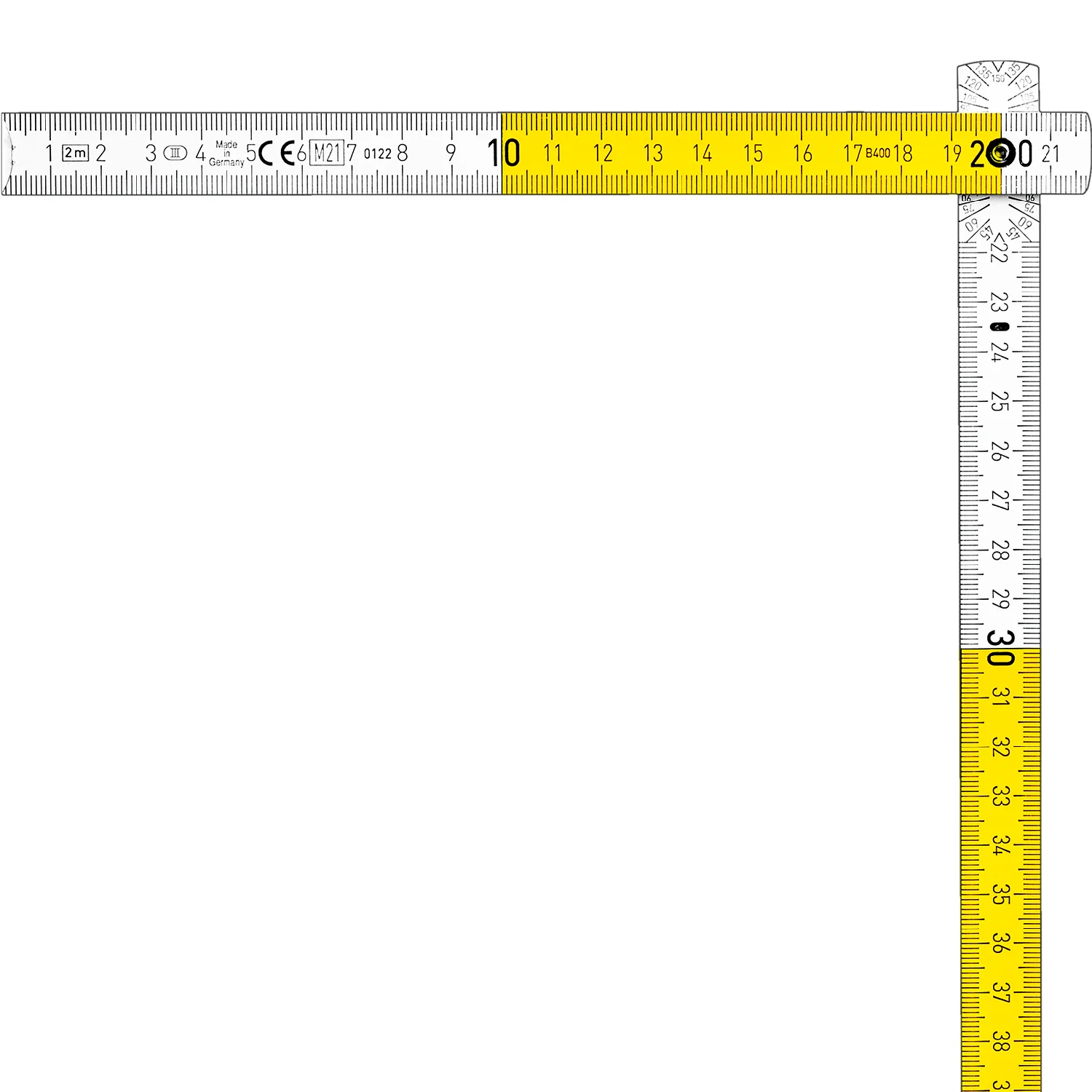 Метр складной деревянный профессиональный KRAFTOOL 2 м (34726)
