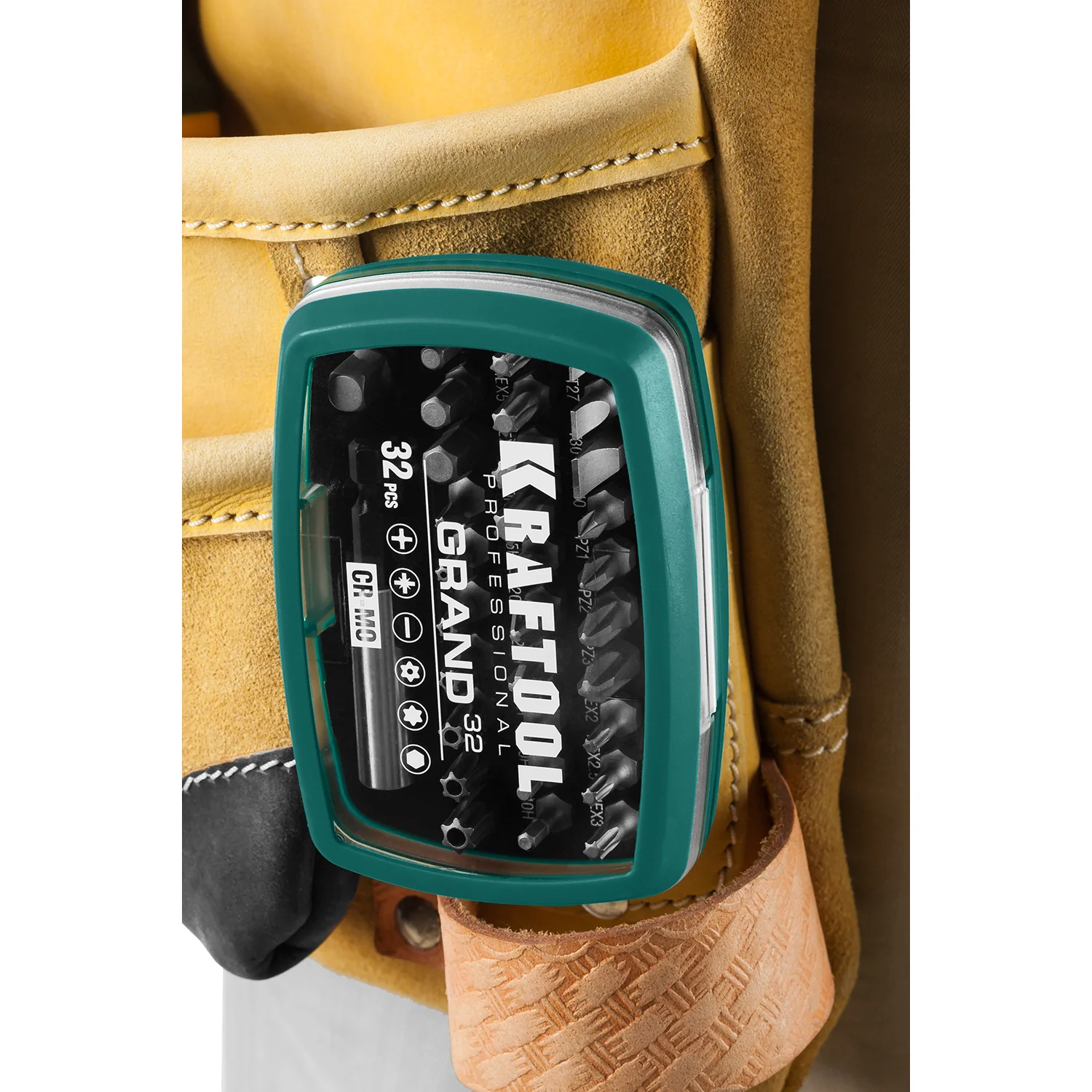 Набор бит KRAFTOOL Grand-32, с магнитным адаптером 32 шт (26083-H32)