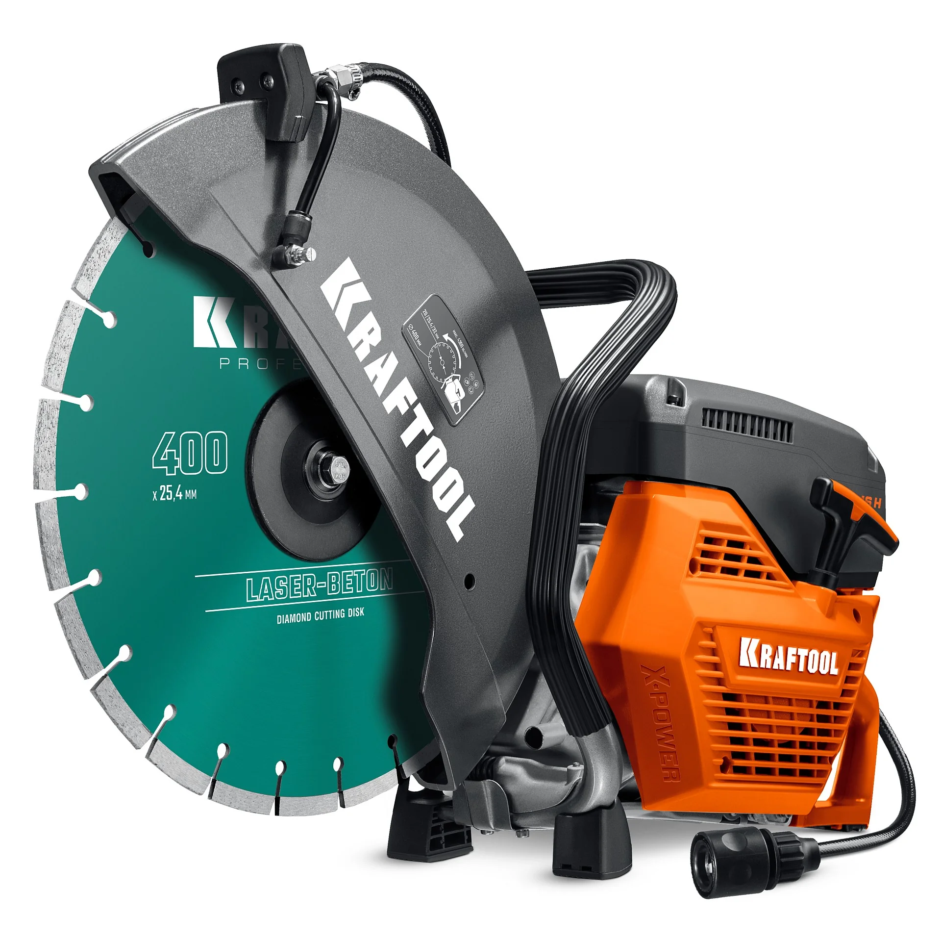 Бензорез по бетону (бетонорез) KRAFTOOL K770-16 H 3700 Вт, 400 мм, диск в комплекте