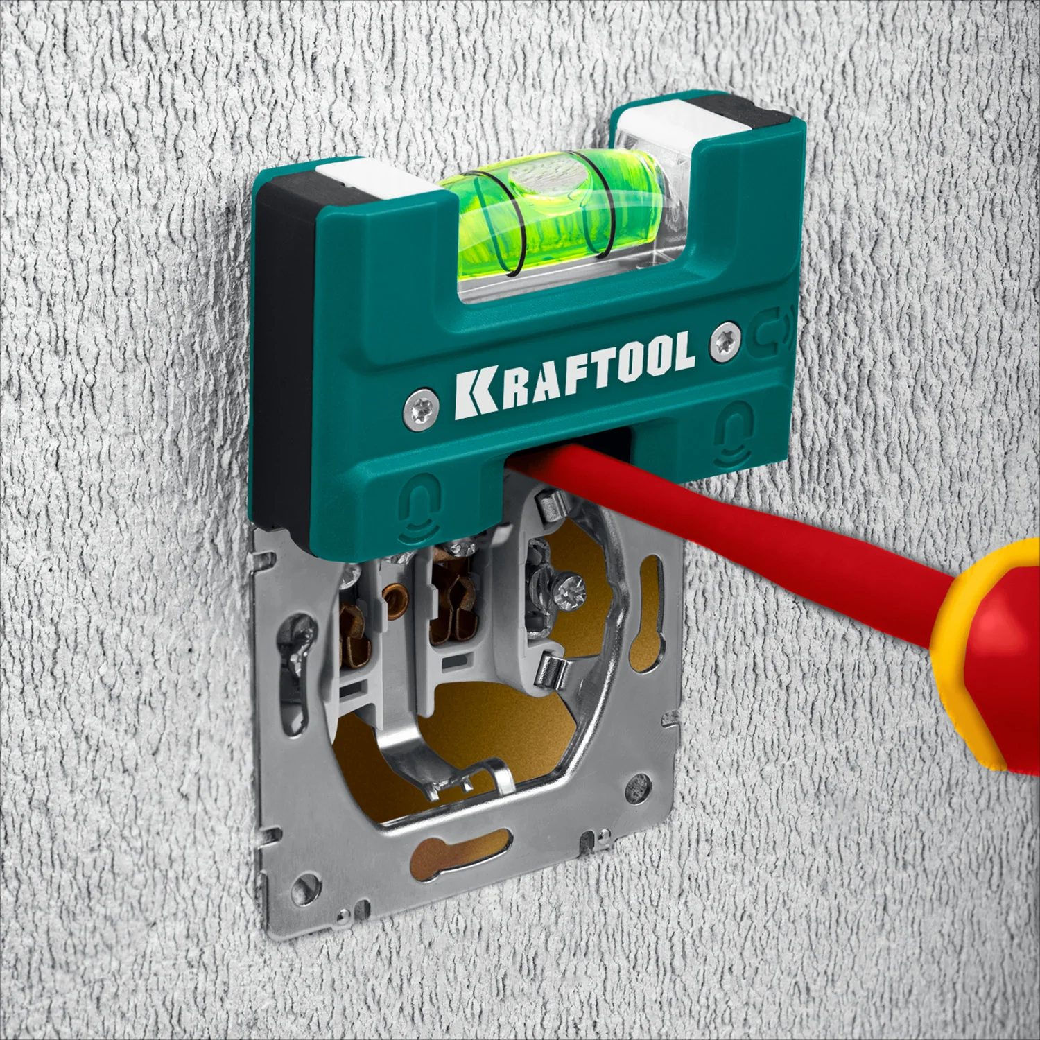 Уровень магнитный KRAFTOOL 76 мм (34786)