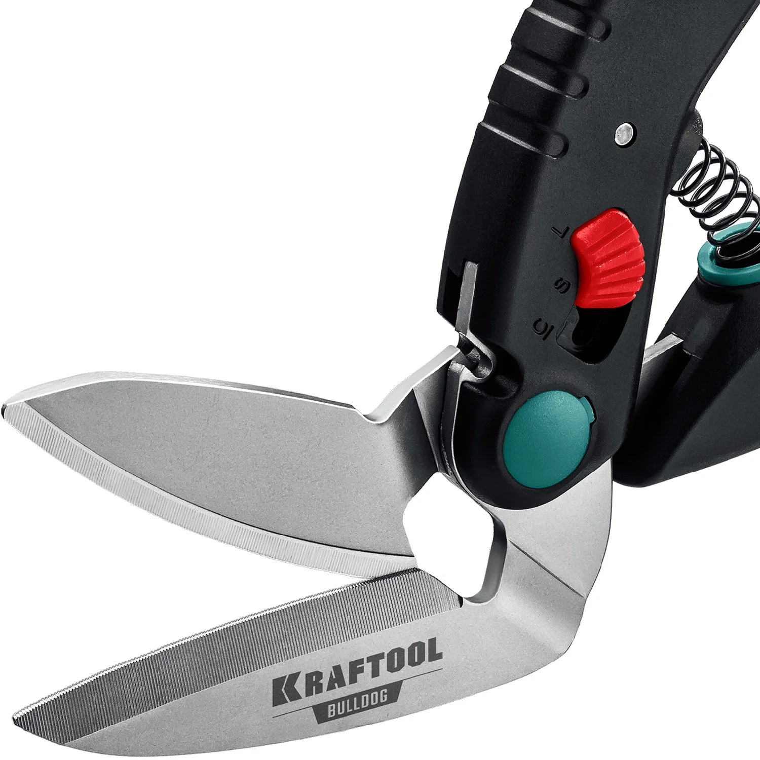 Технические ножницы KRAFTOOL BULLDOG, 250 мм, многофункциональные прямые (23203)