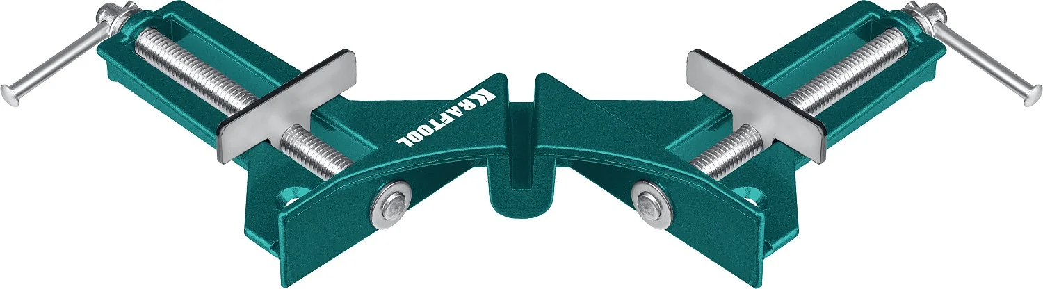 Угловая струбцина KRAFTOOL HCC-80, глубина зажима 73 мм (32203)