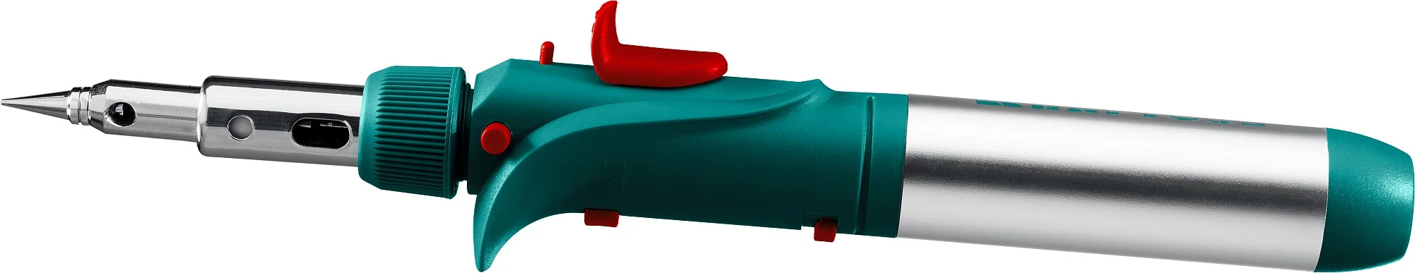 Паяльник газовый KRAFTOOL 120 K, 30 - 120 Вт, 1300°С, горелка, фен, пьезоподжиг, набор 10 в 1 (55503-H10)