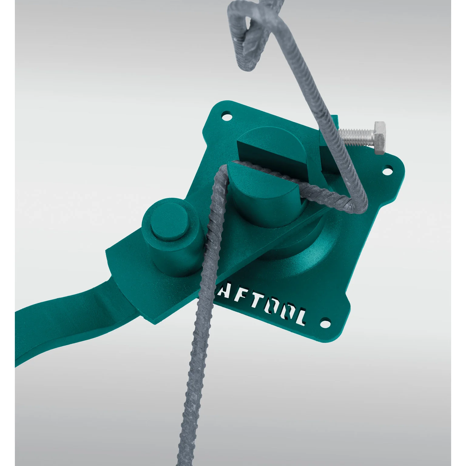 Станок для гибки арматуры KRAFTOOL 10 E, острый гиб, на подшипнике, ручной (23302)