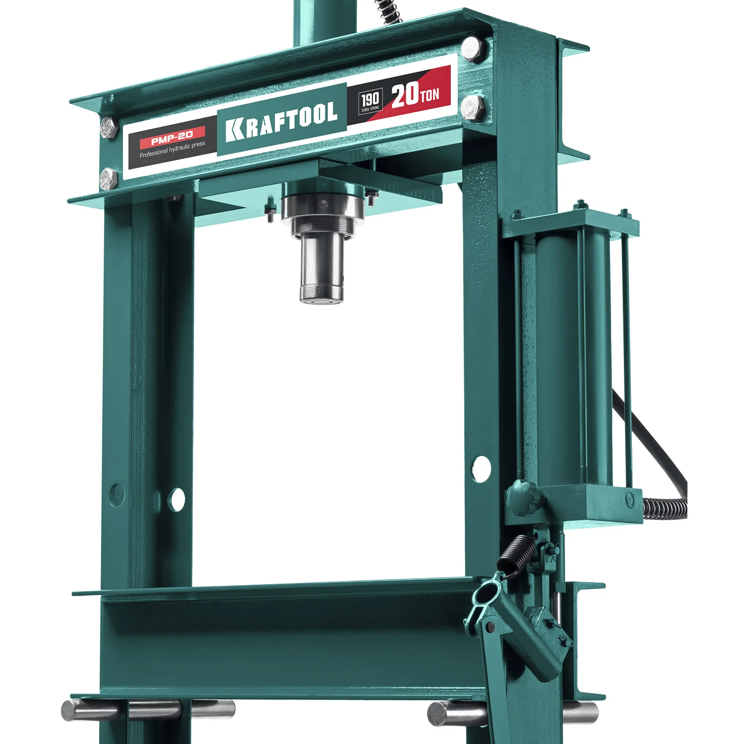 Пресс гидравлический KRAFTOOL 20 т, с гидронасосом и манометром (43472-20)