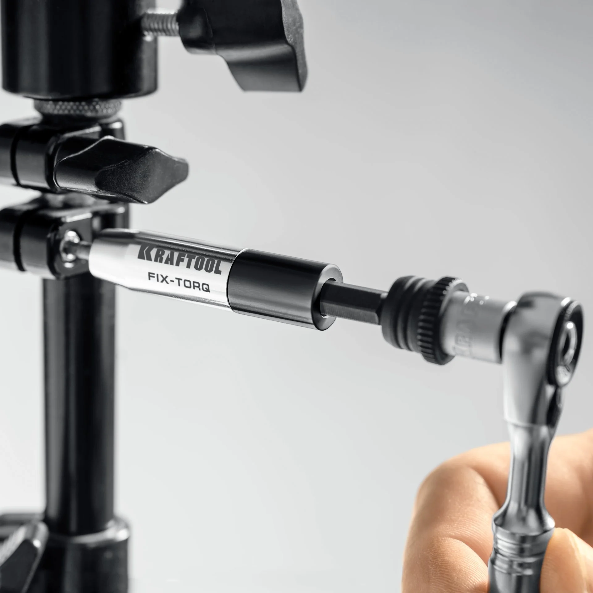Динамометрический адаптер KRAFTOOL FIX-TORQ, 5.0 Нм, для бит (64035-5.0)