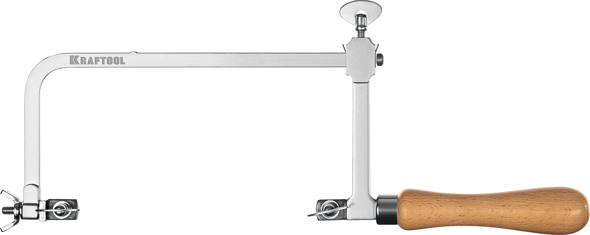 Лобзик ювелирный KRAFTOOL 130 х 75 мм, с регулируемой длиной полотна (15265)