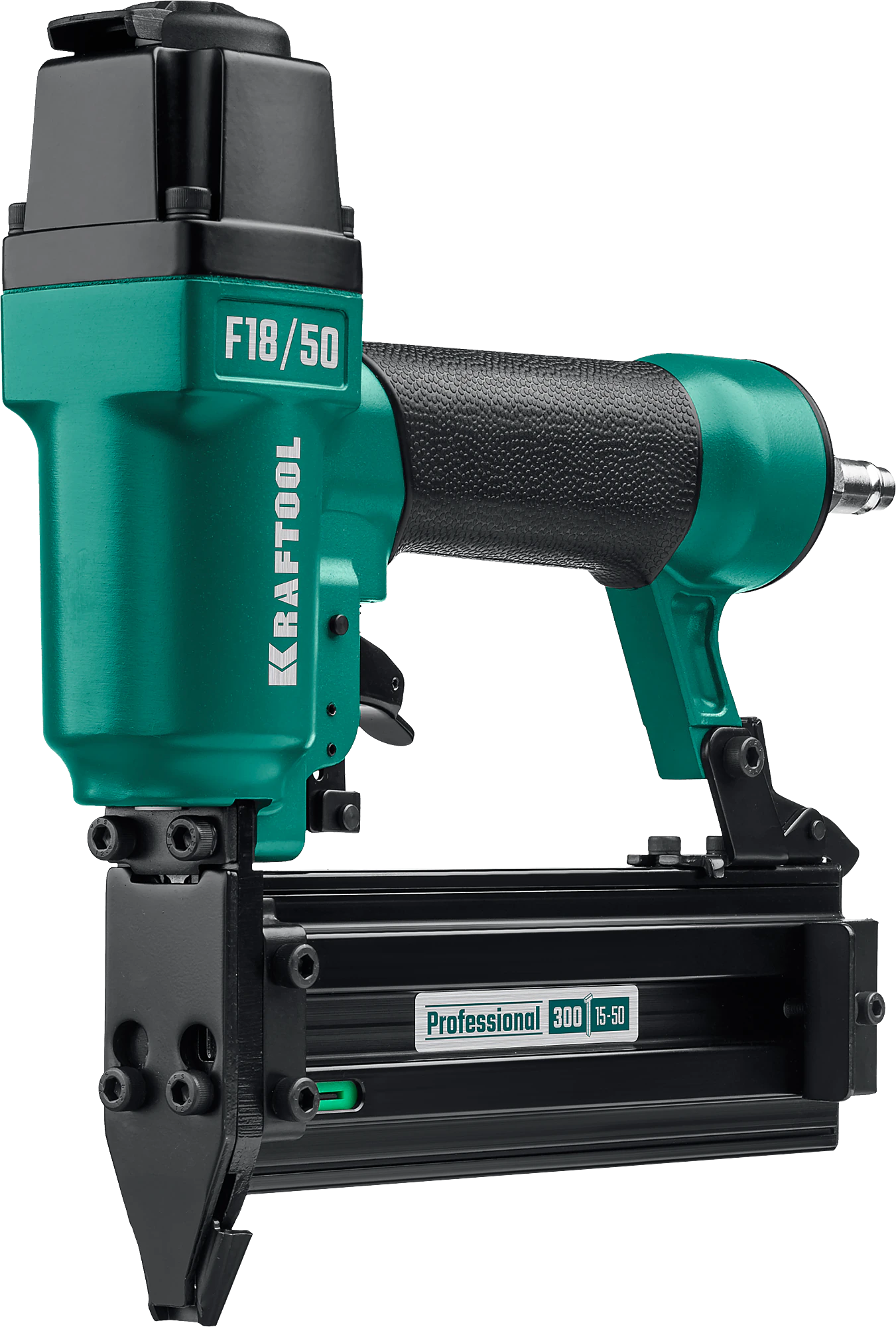 Пневматический нейлер KRAFTOOL 31961 F18/50, для гвоздей 18Ga тип 300 (15-50 мм)