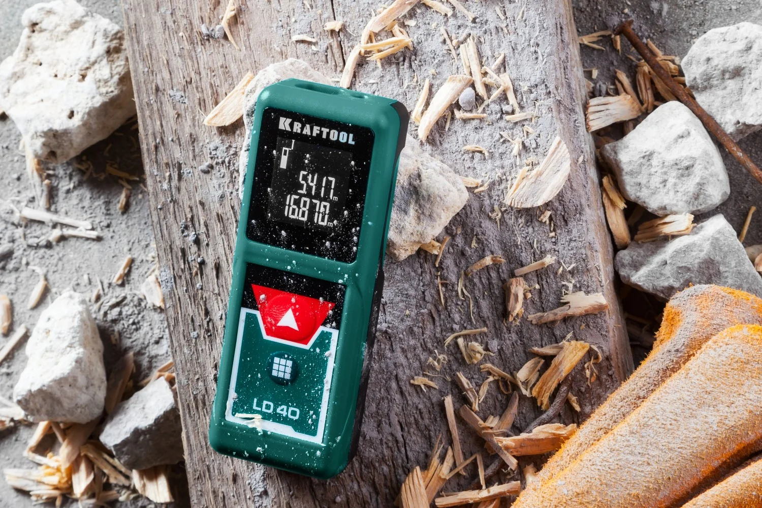 Дальномер лазерный KRAFTOOL 5 см - 40 м (34763)