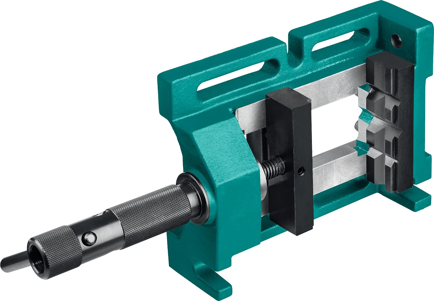 Трехсторонние, станочные сверлильные тиски KRAFTOOL 100 мм (32716-100)