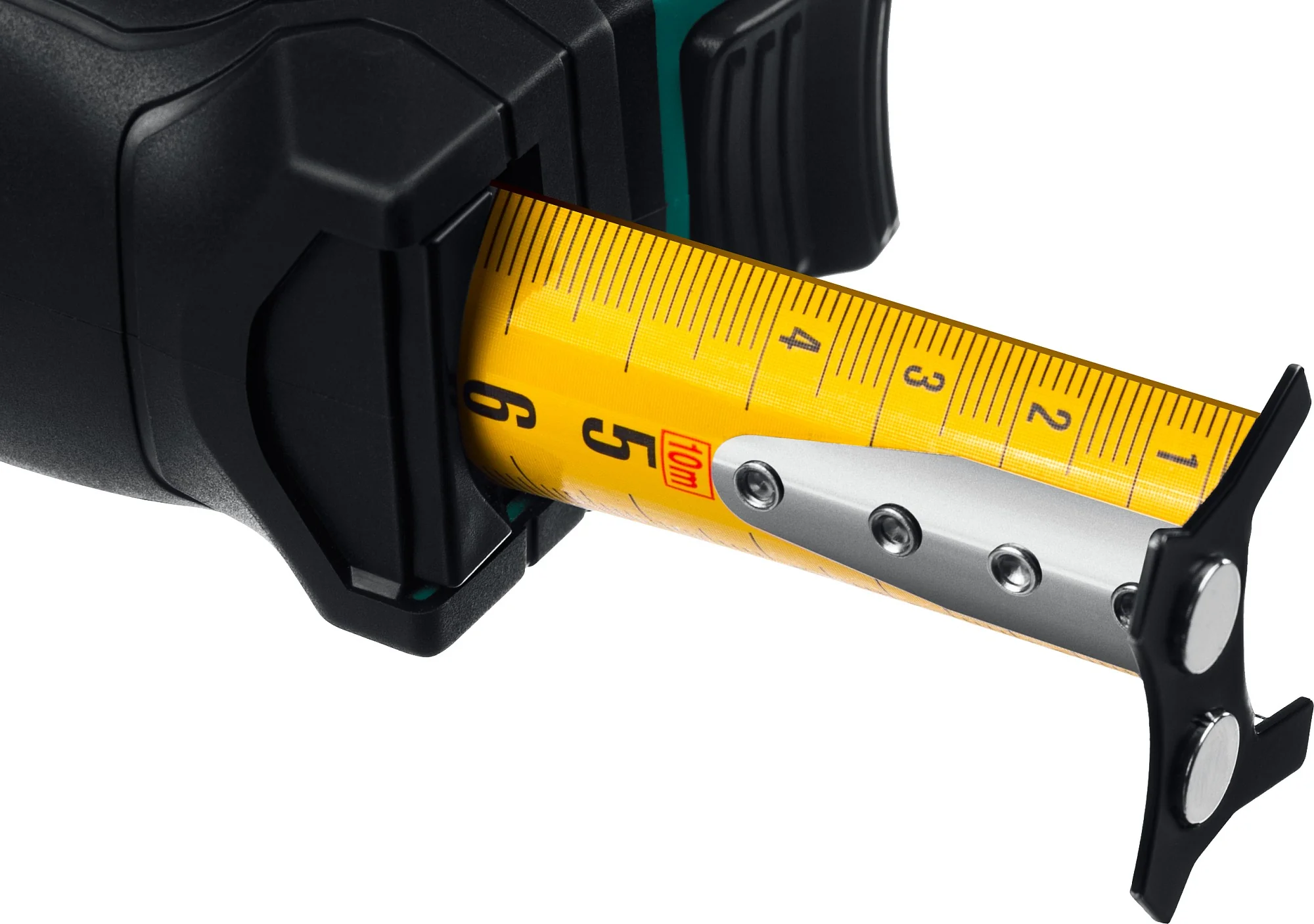 Рулетка KRAFTOOL 10 м х 32 мм, со сверх широким полотном (34127-10)